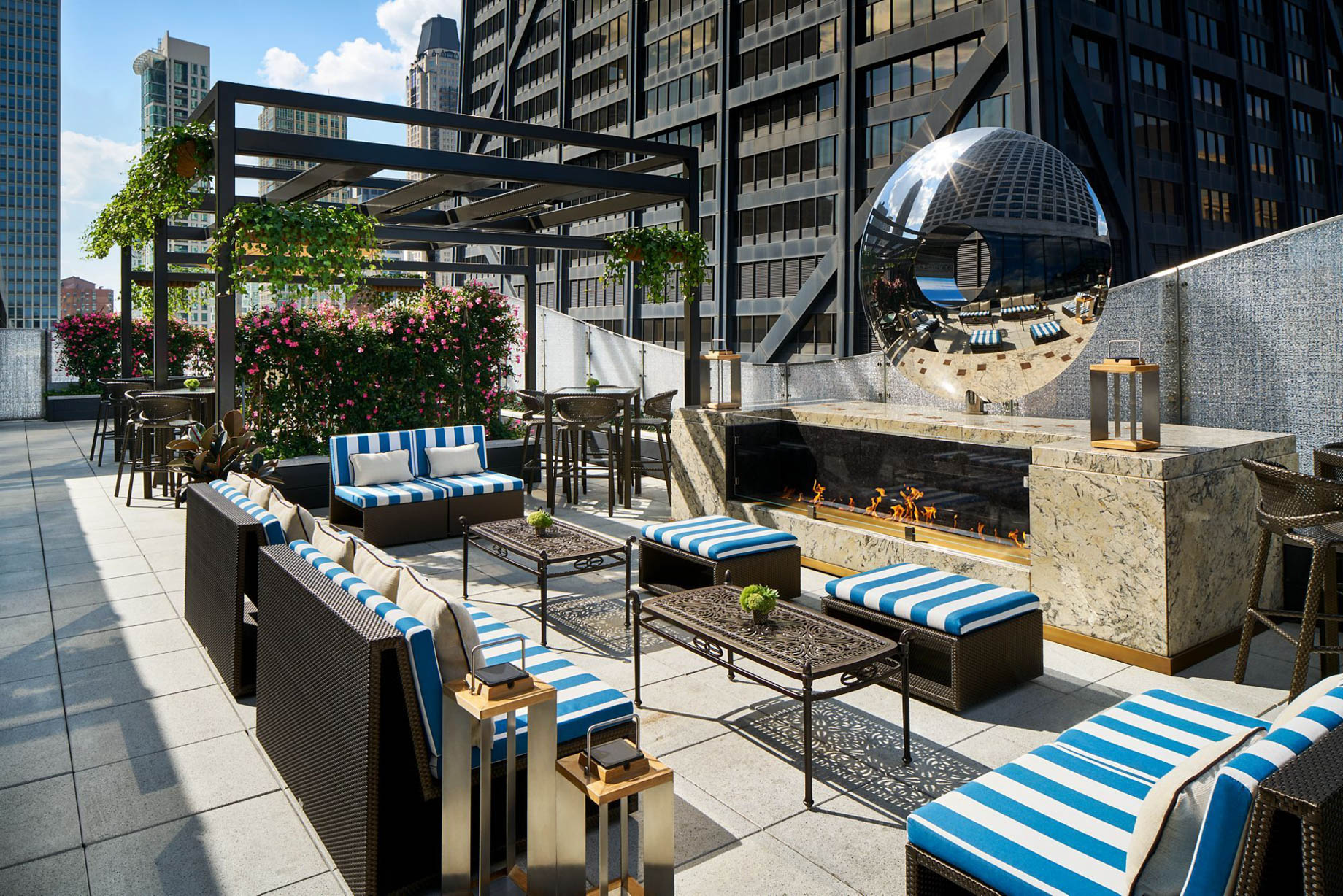 The Ritz-Carlton, Chicago Hotel – Chicago, IL, USA – Rooftop at Torali