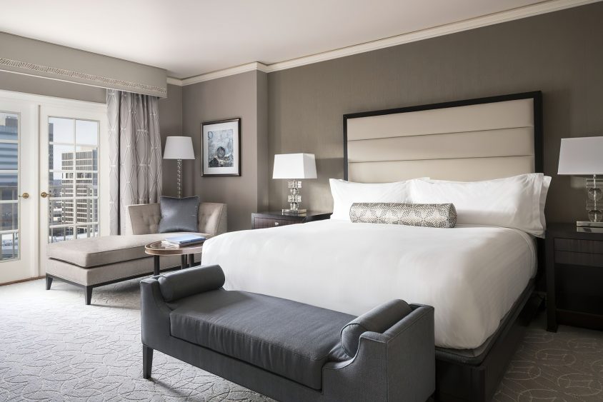 The Ritz-Carlton, St. Louis Hotel - St. Louis, MO, USA - Executive Suite Bedroom Interior