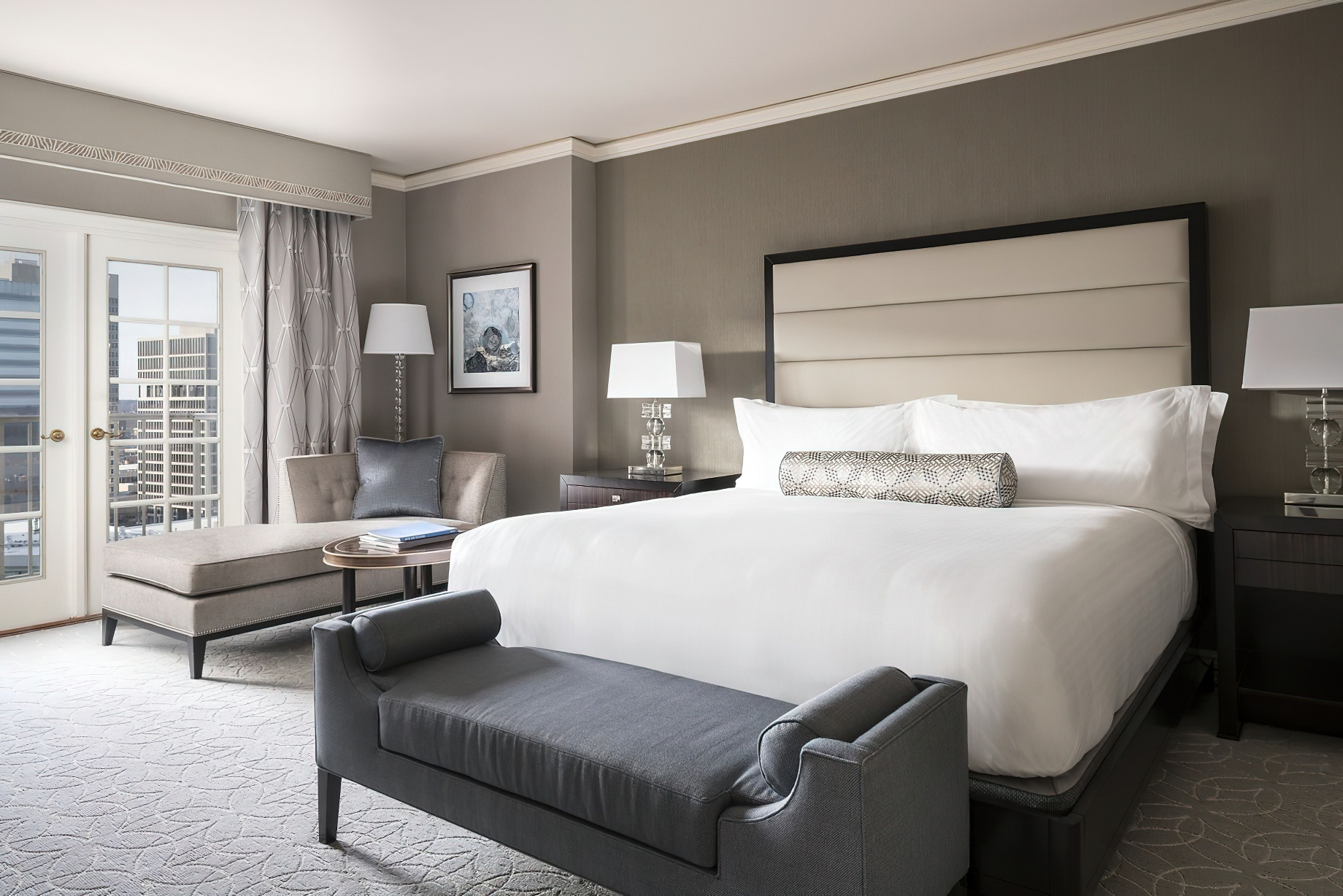 The Ritz-Carlton, St. Louis Hotel – St. Louis, MO, USA – Executive Suite Bedroom Interior