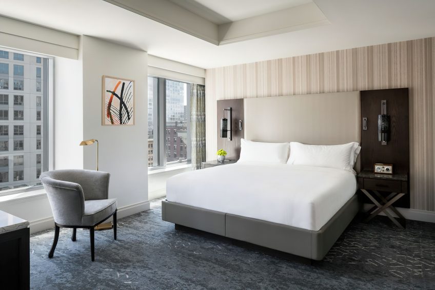 The Ritz-Carlton, Boston Hotel - Boston, MA, USA - Luxury Suite Bedroom