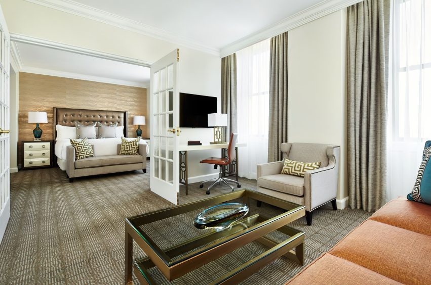 The Ritz-Carlton, Philadelphia Hotel - Philadelphia, PA, USA - Luxury Suite