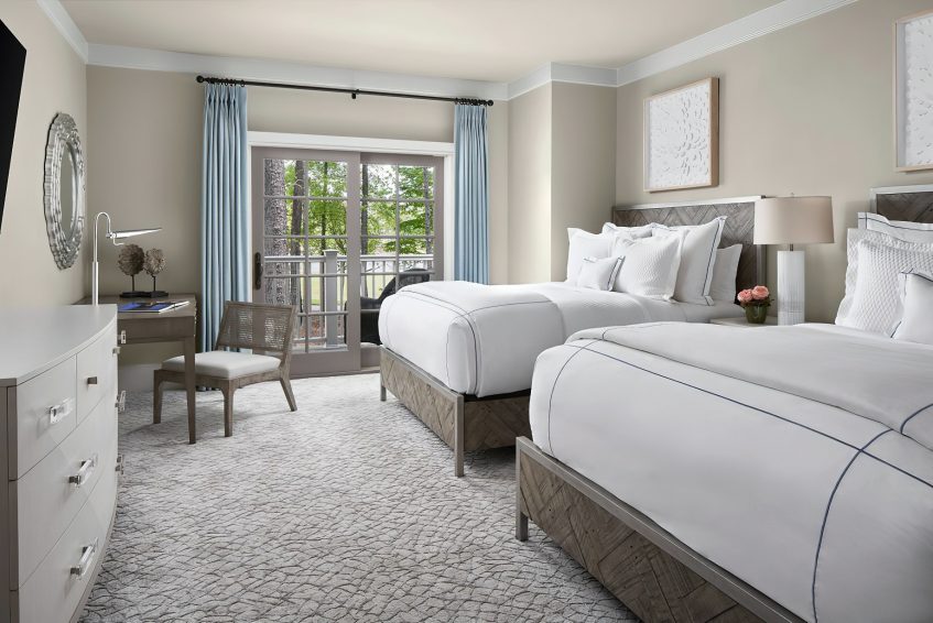 037 - The Ritz-Carlton Reynolds, Lake Oconee Resort - Greensboro, GA, USA - Camellia Cottage Bedroom Double