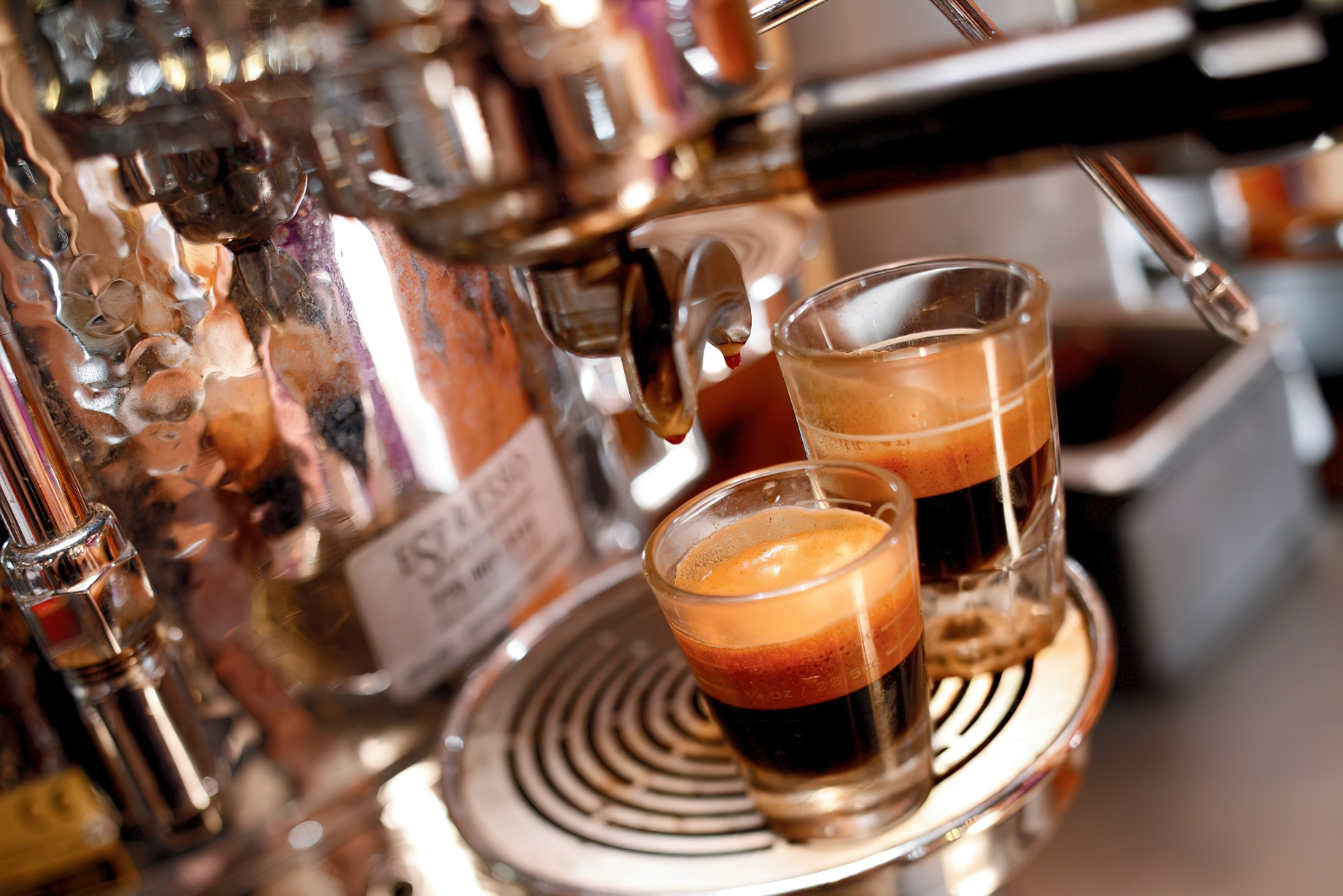 The Ritz-Carlton, Atlanta Hotel - Atlanta, GA, USA - Jittery Joe's Coffee Shop Expresso