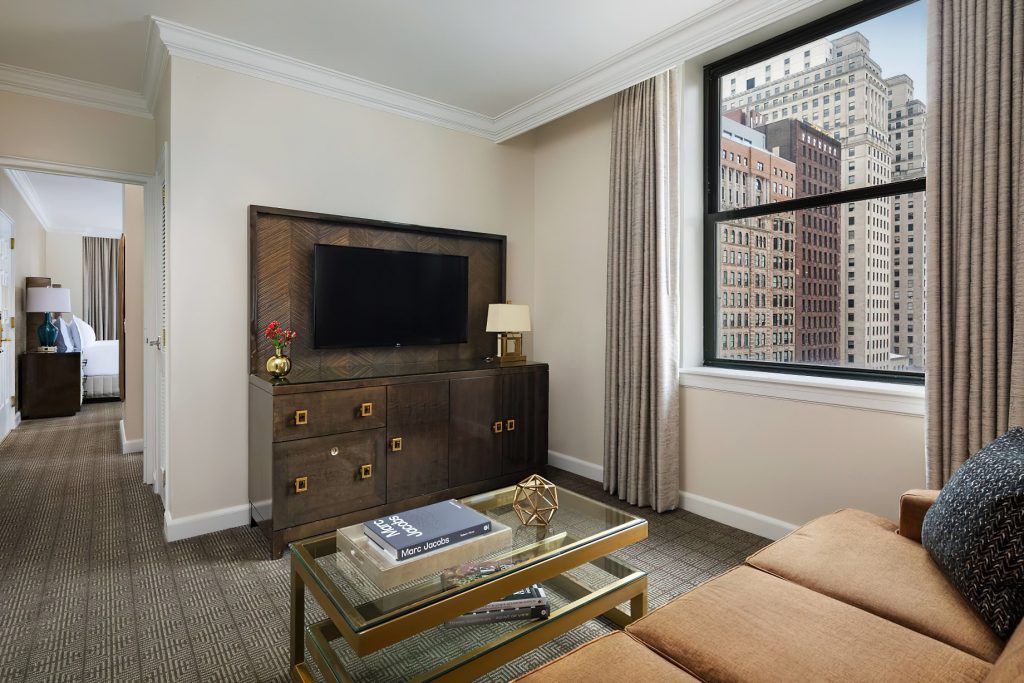 The Ritz-Carlton, Philadelphia Hotel - Philadelphia, PA, USA - One Bedroom Suite Lower Floor Interior