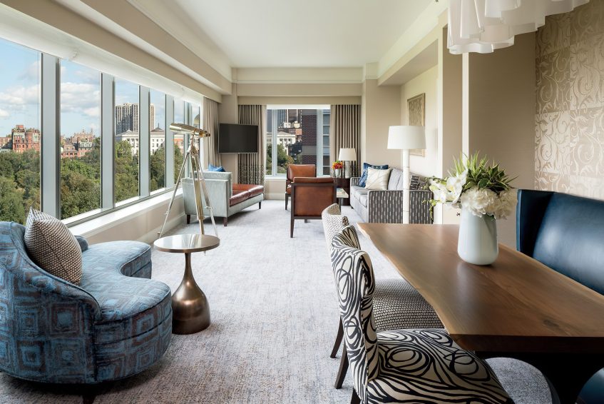 The Ritz-Carlton, Boston Hotel - Boston, MA, USA - Luxury Parkview Suite