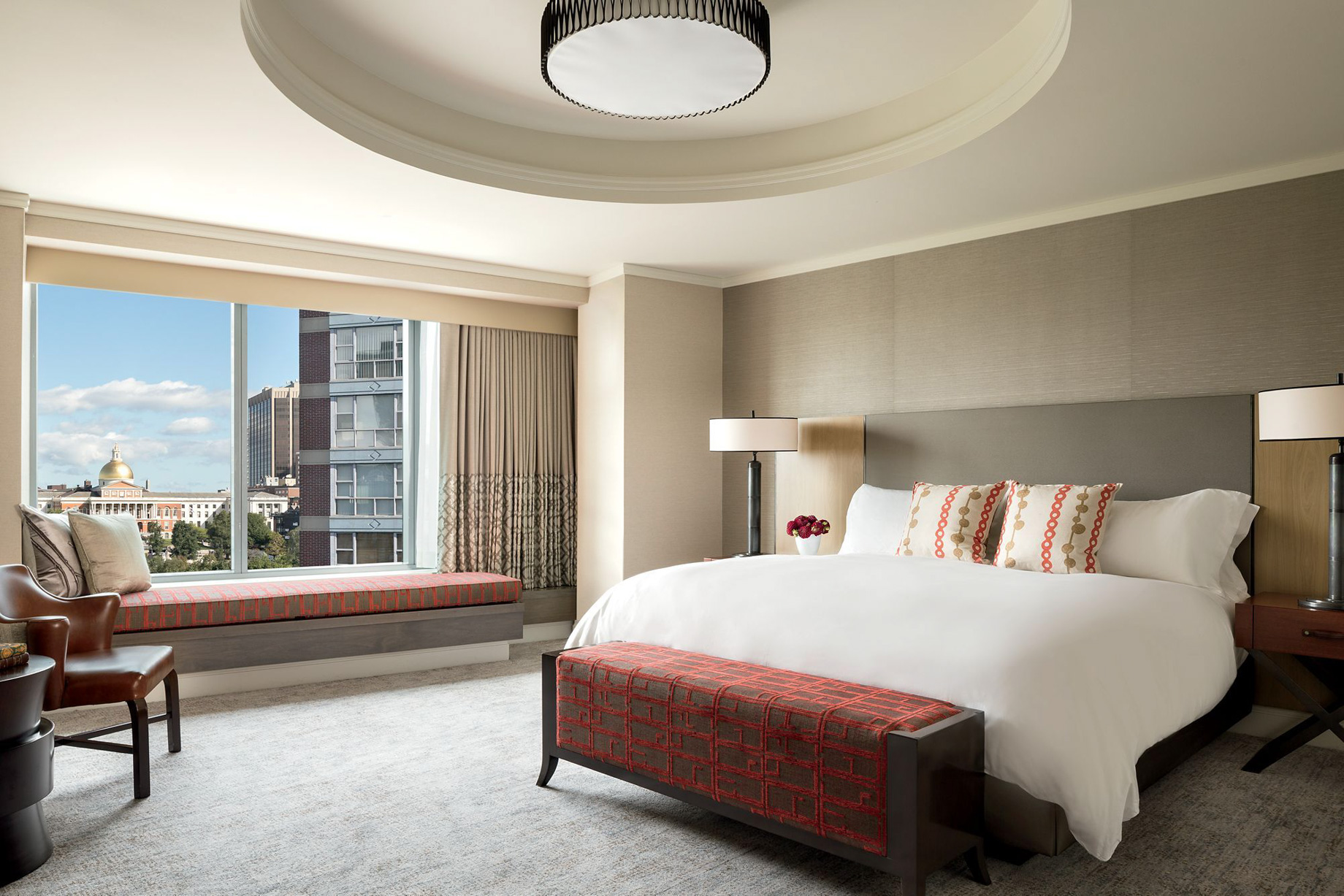 The Ritz-Carlton, Boston Hotel – Boston, MA, USA – Presidential Suite Bedroom