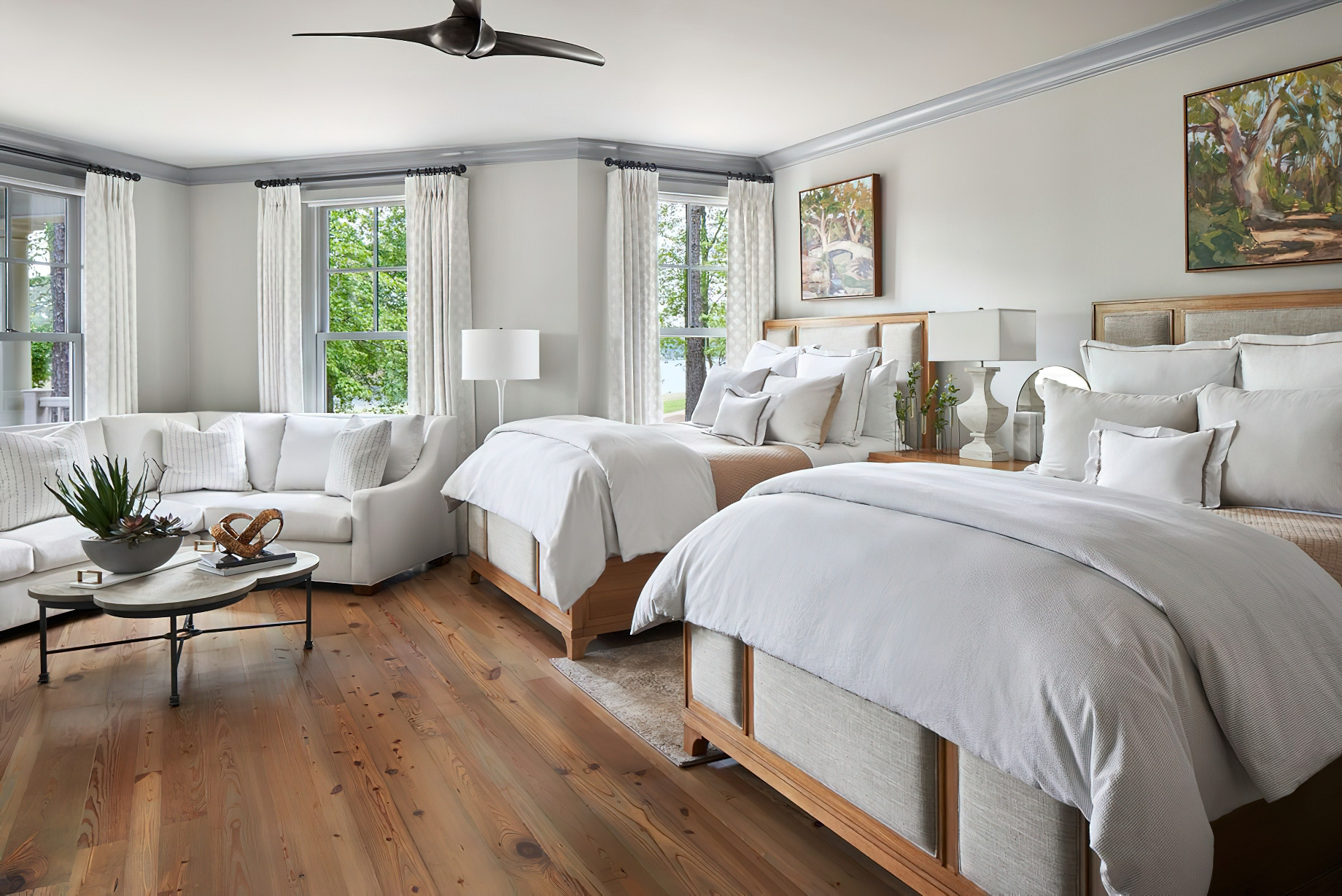 045 – The Ritz-Carlton Reynolds, Lake Oconee Resort – Greensboro, GA, USA – Gardenia Cottage Guest Bedroom