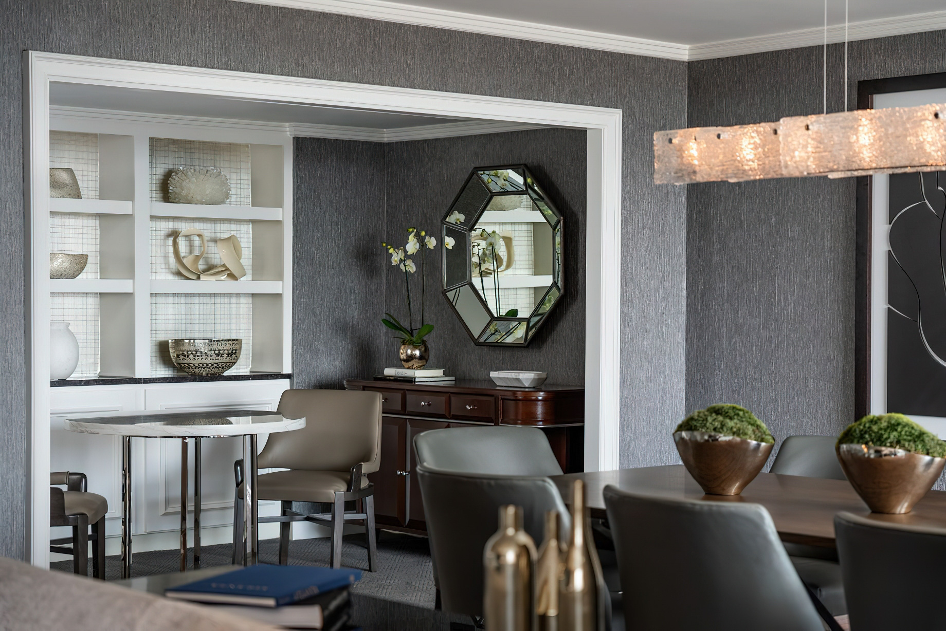 The Ritz-Carlton, Atlanta Hotel - Atlanta, GA, USA - Presidential Suite Dining Room