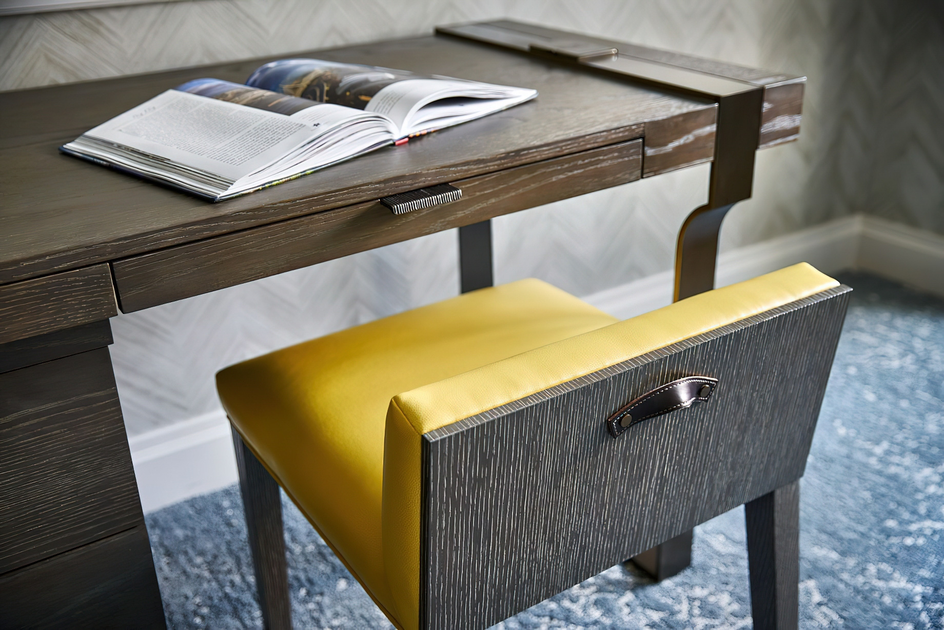 The Ritz-Carlton, Boston Hotel – Boston, MA, USA – Deluxe Guest Room Table