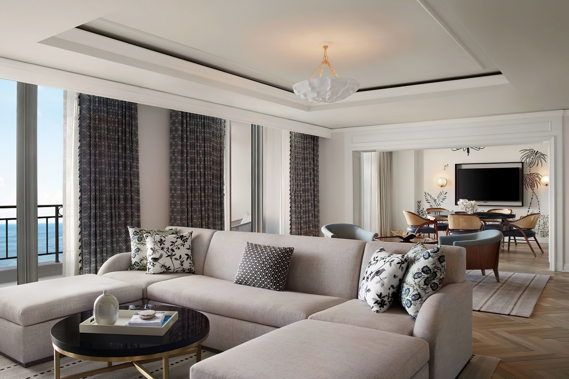 The Ritz-Carlton, Amelia Island Resort – Fernandina Beach, FL, USA – Ritz-Carlton Suite Living Room