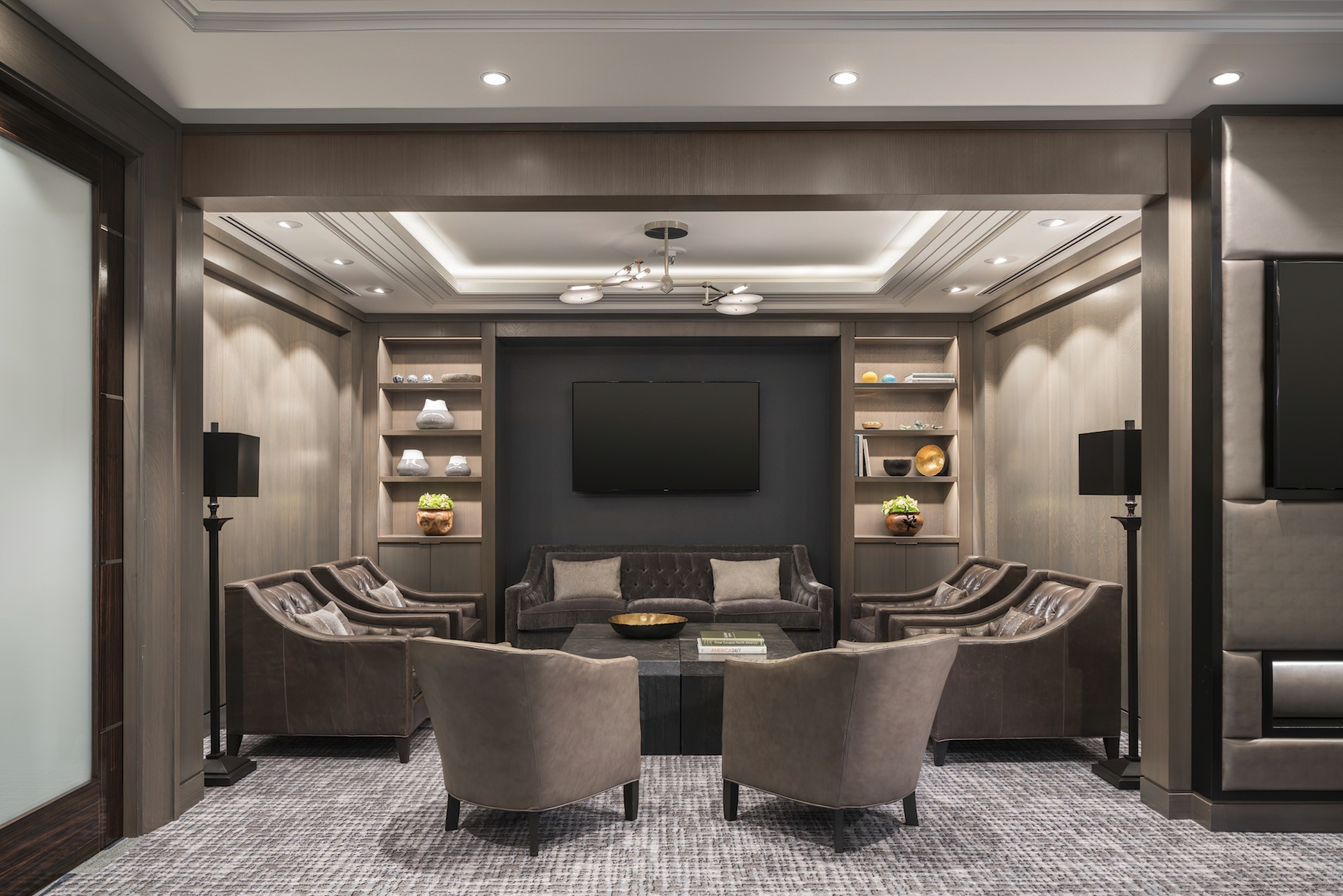The Ritz-Carlton, Cleveland Hotel - Clevelend, OH, USA - Club Lounge