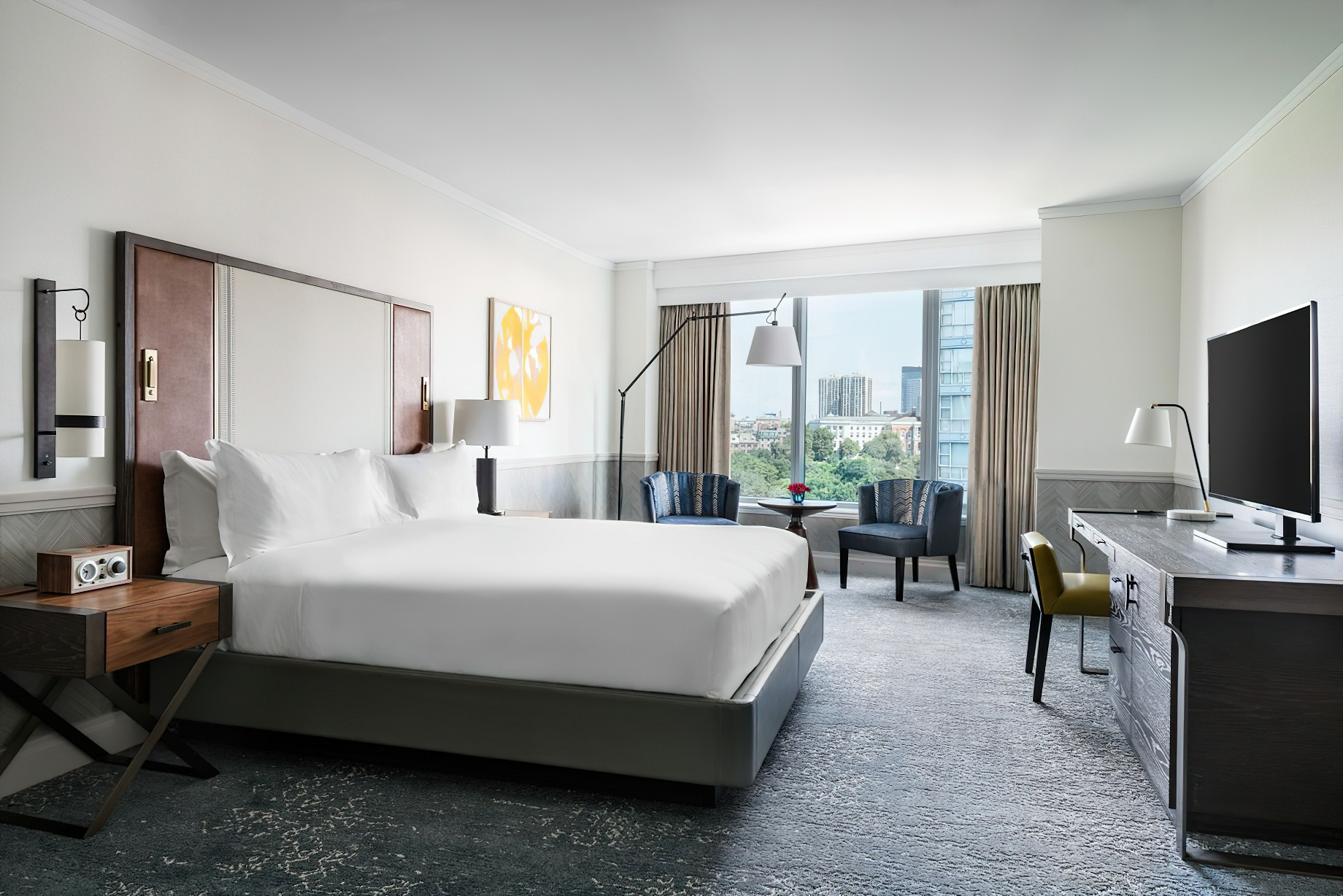 The Ritz-Carlton, Boston Hotel – Boston, MA, USA – Park View Guest Room