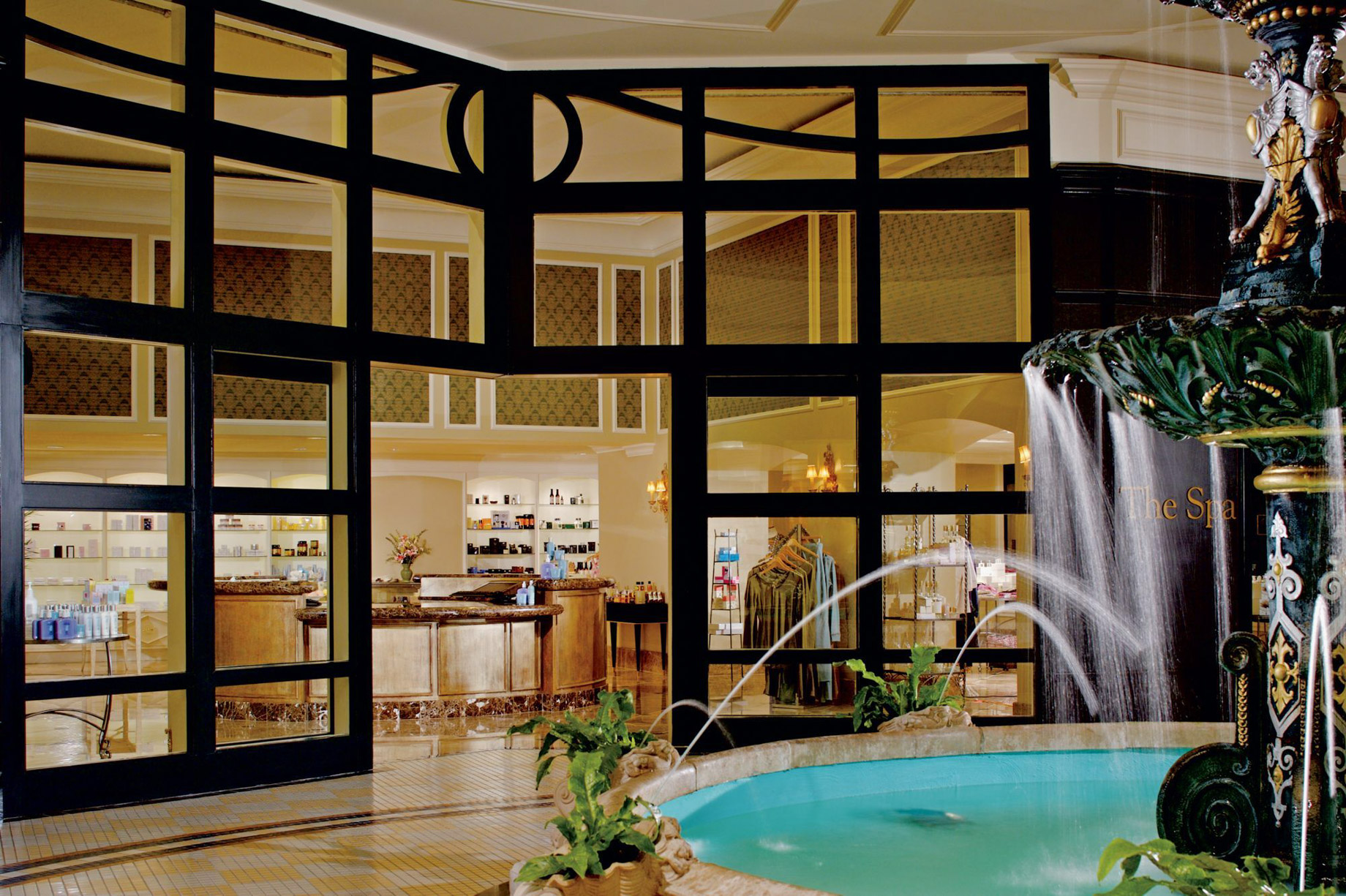 The Ritz-Carlton, New Orleans Hotel – New Orleans, LA, USA – Spa Entrance