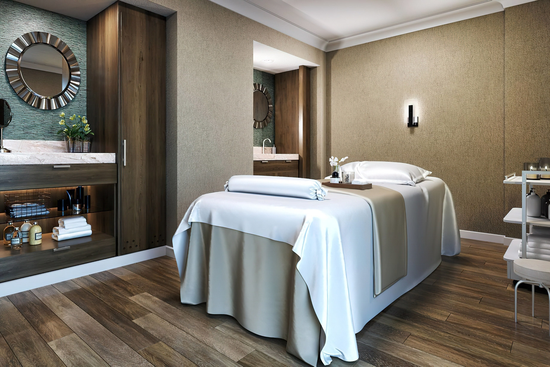 The Ritz-Carlton, New Orleans Hotel – New Orleans, LA, USA – Spa Treatment Room