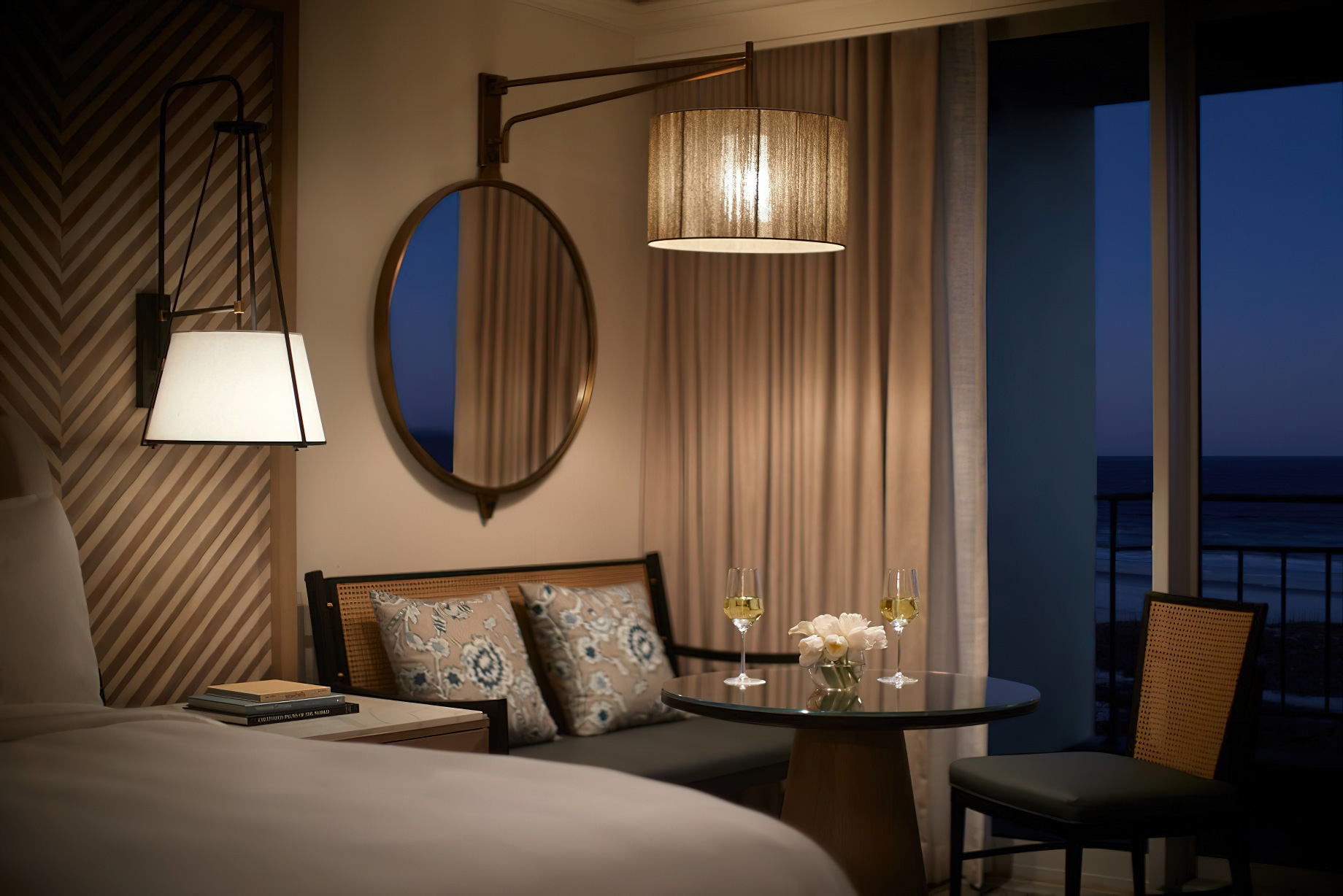 The Ritz-Carlton, Amelia Island Resort – Fernandina Beach, FL, USA – Coastal View Room Sitting Area