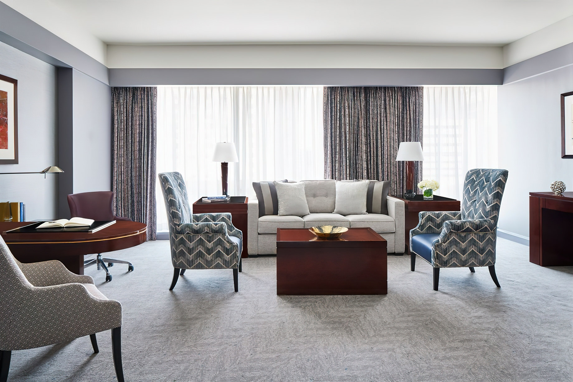 The Ritz-Carlton, Charlotte Hotel – Charlotte, NC, USA – Executive Suite City View