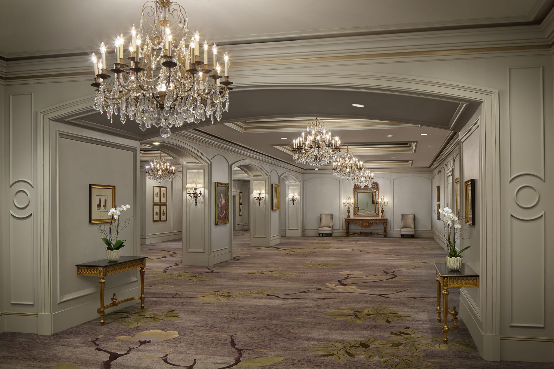 The Ritz-Carlton, New Orleans Hotel – New Orleans, LA, USA – Function Area Foyer