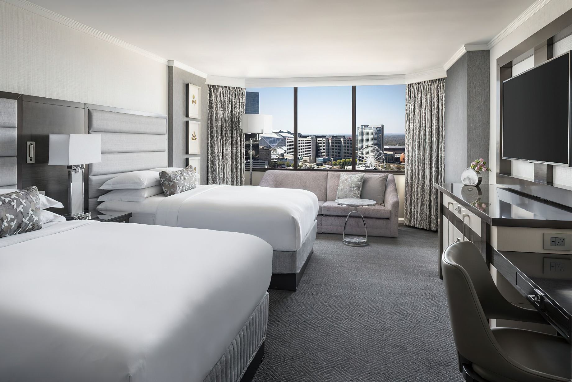 The Ritz-Carlton, Atlanta Hotel – Atlanta, GA, USA – Double Queen Room