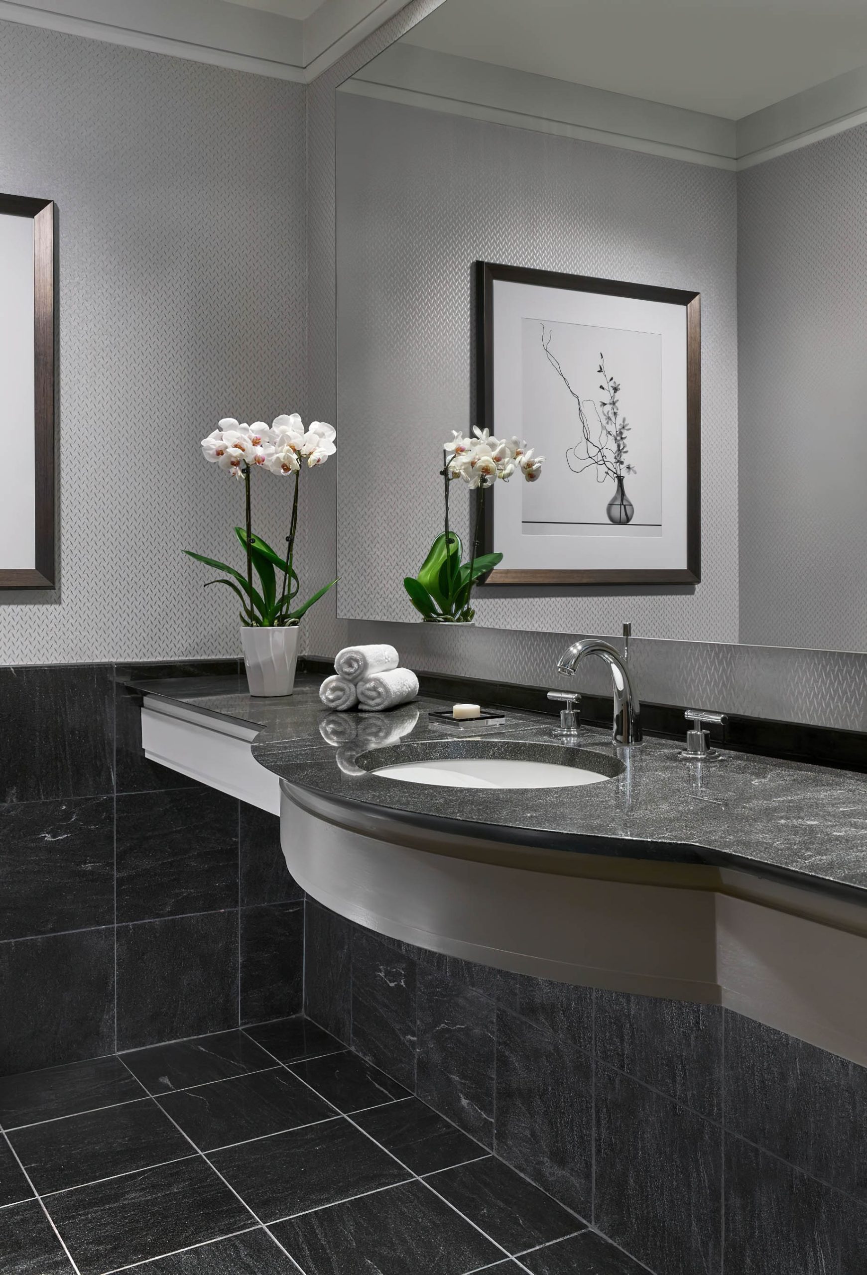 The Ritz-Carlton, Charlotte Hotel - Charlotte, NC, USA - Ritz-Carlton Suite Bathroom Vanity