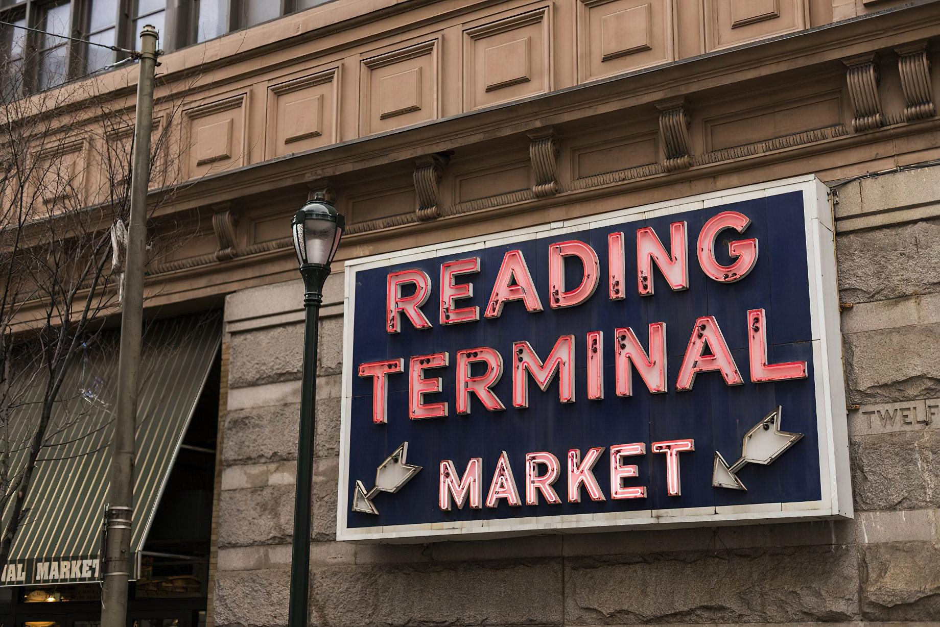The Ritz-Carlton, Philadelphia Hotel - Philadelphia, PA, USA - Reading Terminal Market Sign
