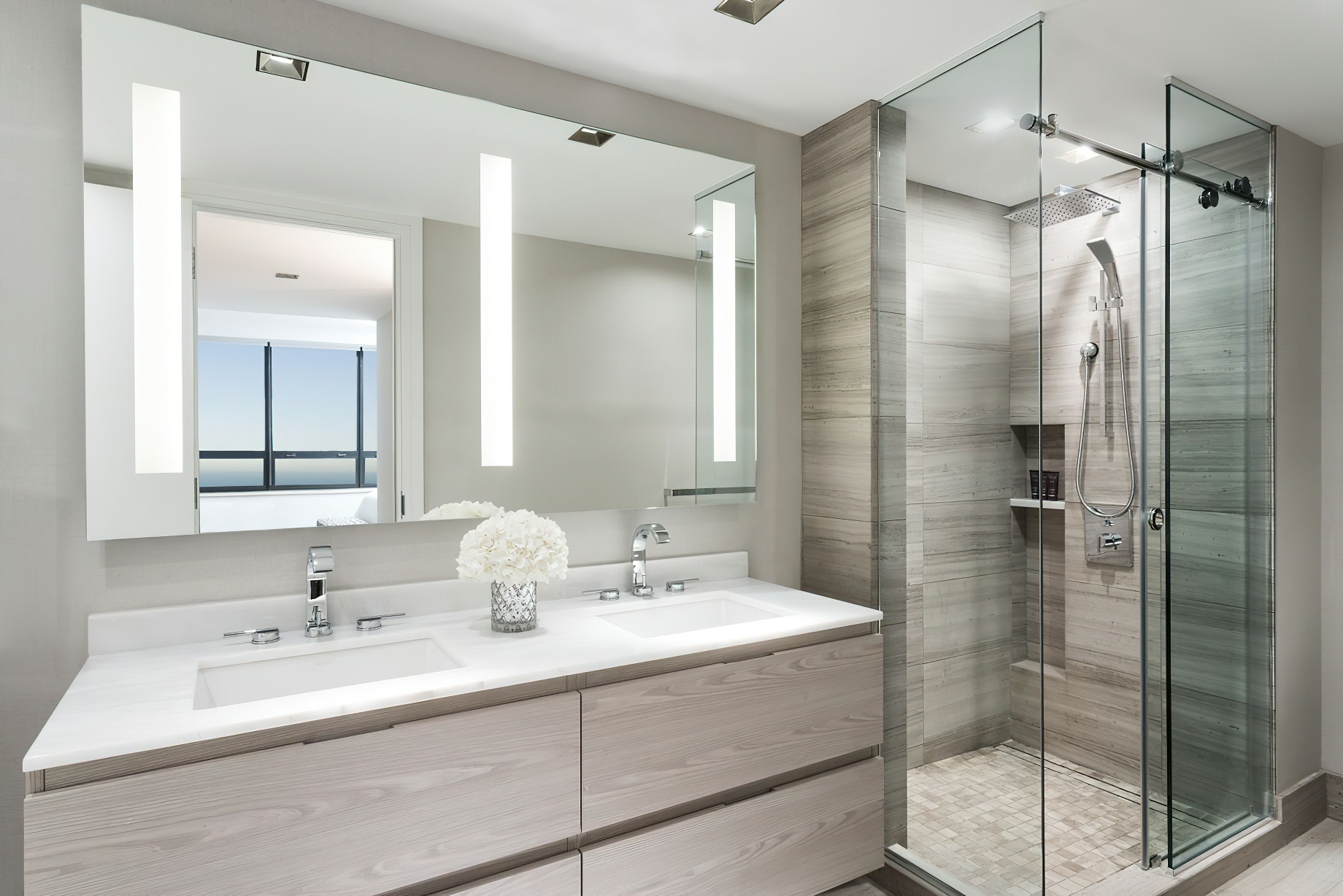 The Ritz-Carlton, Chicago Hotel – Chicago, IL, USA – Two Bedroom Apartment Bathroom