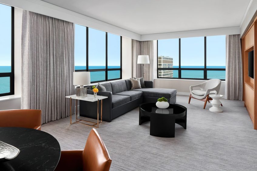The Ritz-Carlton, Chicago Hotel - Chicago, IL, USA - Lakeside Suite