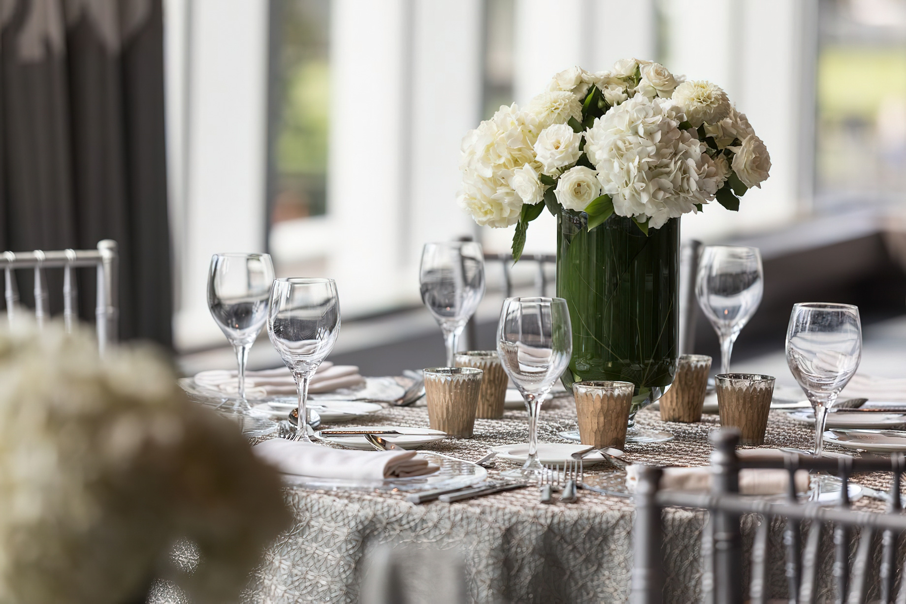 The Ritz-Carlton, Boston Hotel - Boston, MA, USA - Ballroom Table