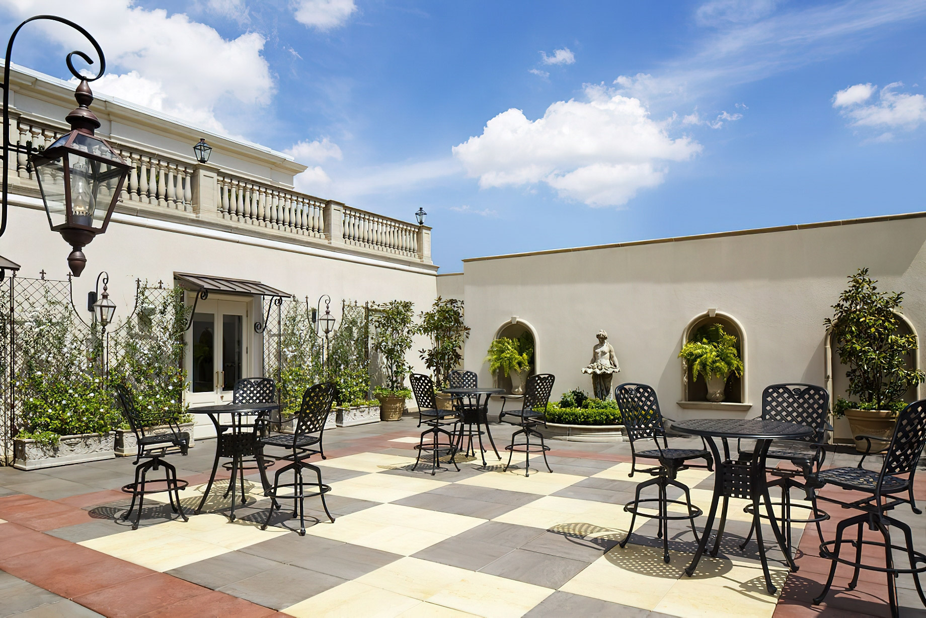 The Ritz-Carlton, New Orleans Hotel – New Orleans, LA, USA – Mercier Terrace