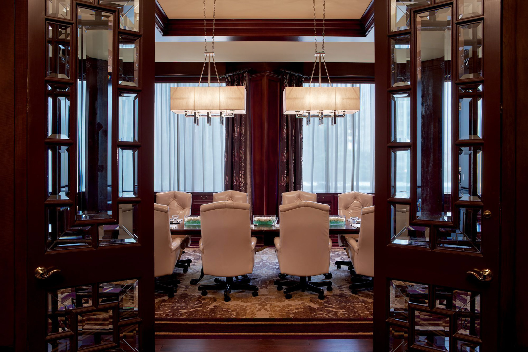 The Ritz-Carlton, Atlanta Hotel - Atlanta, GA, USA - Meeting Room Entrance