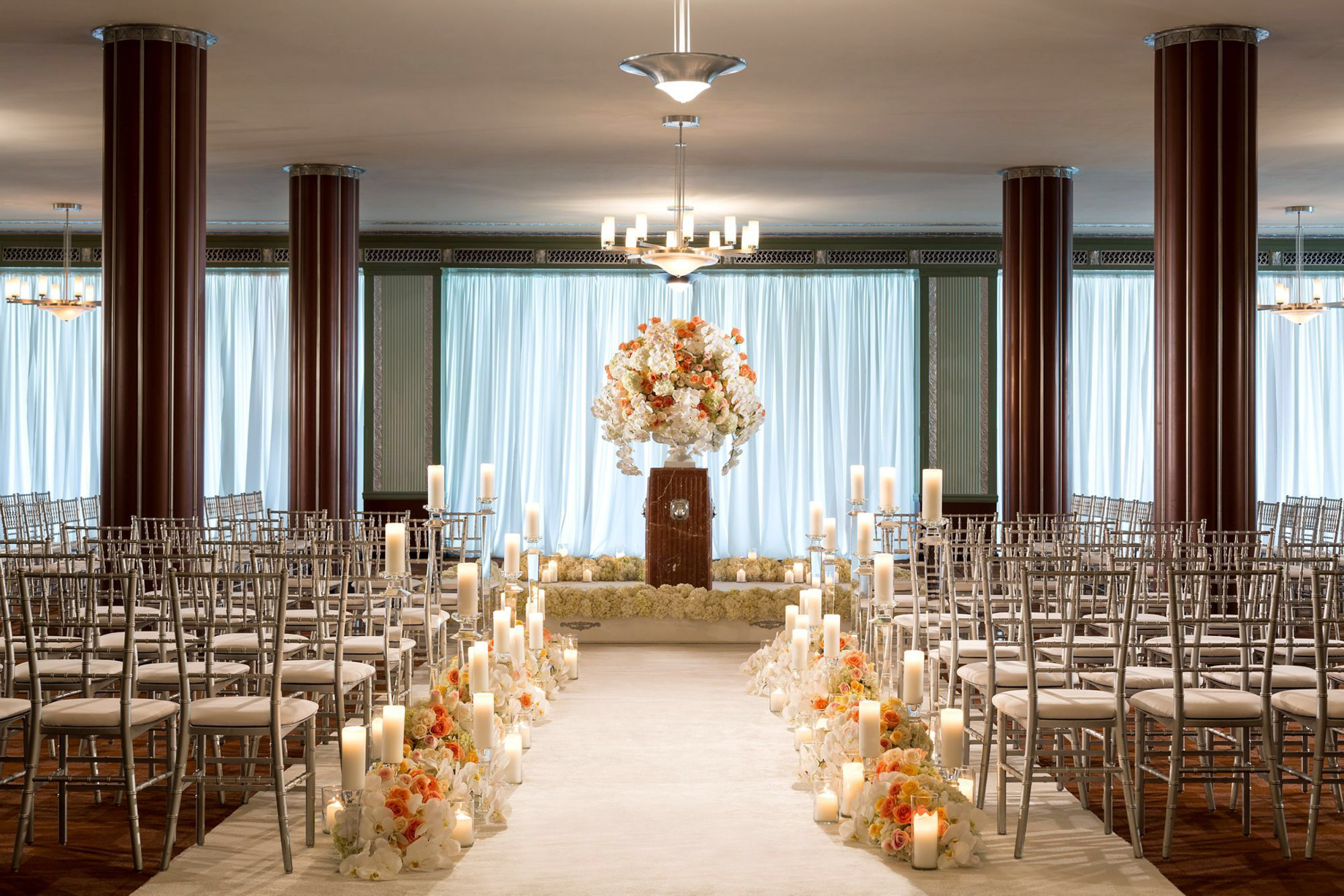 The Ritz-Carlton, Cleveland Hotel - Clevelend, OH, USA - Ballroom Wedding