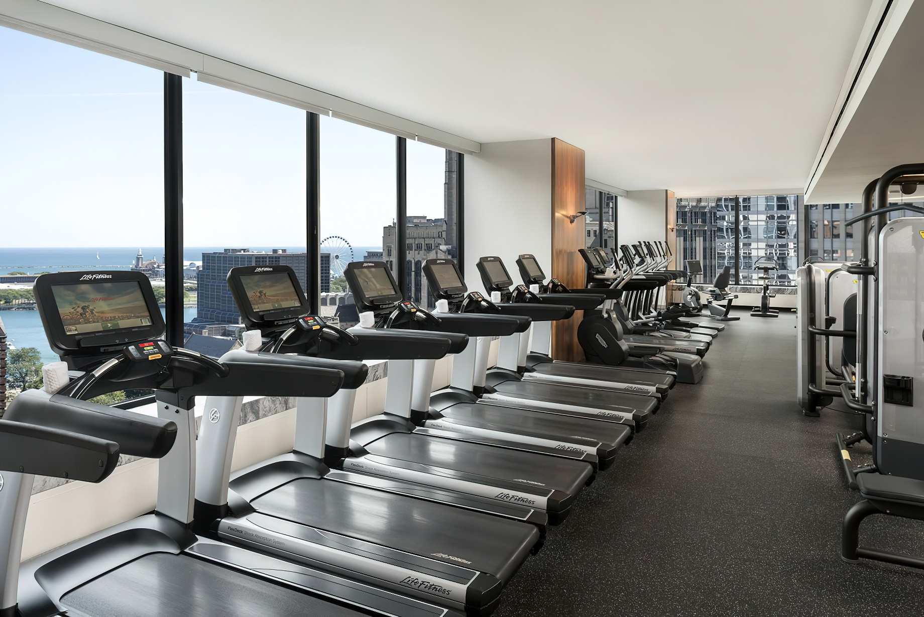 The Ritz-Carlton, Chicago Hotel - Chicago, IL, USA - Fitness Machines