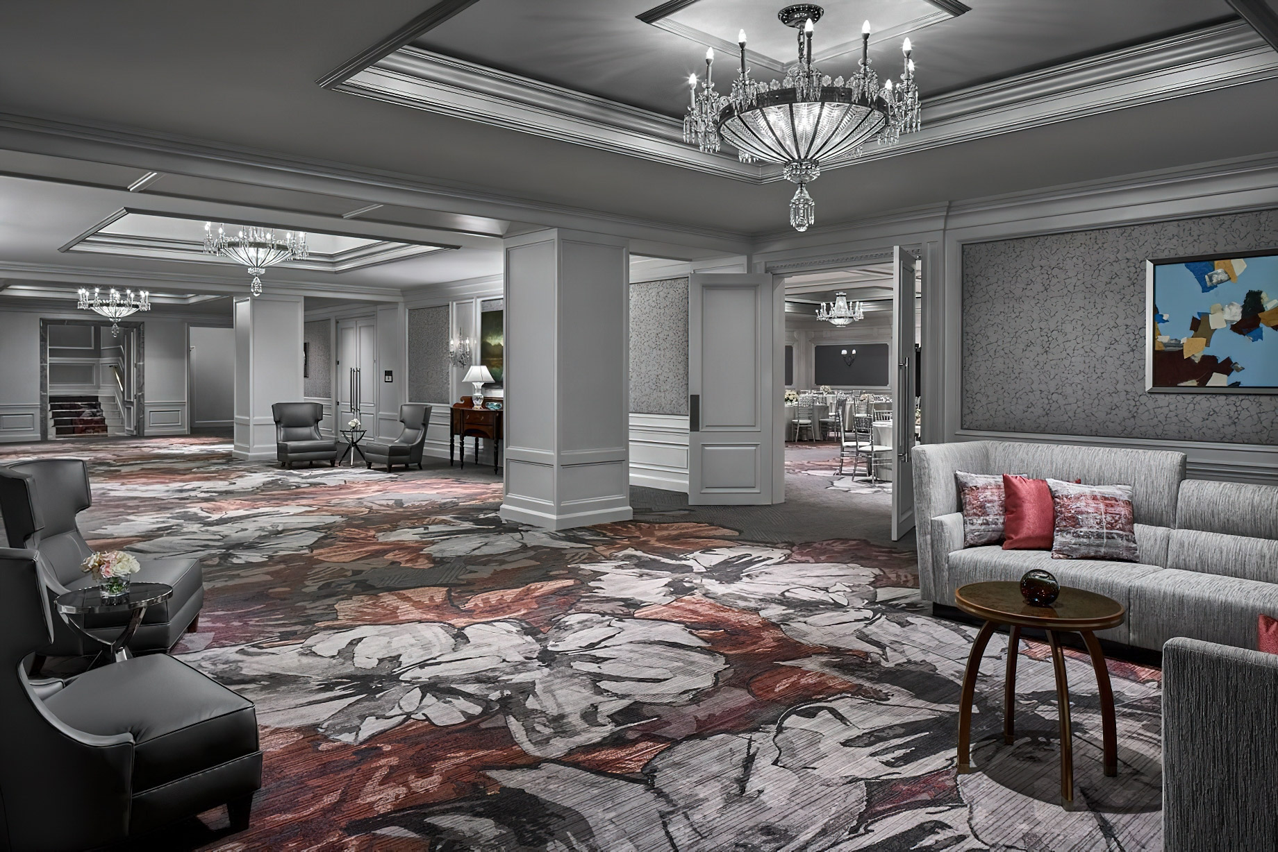 The Ritz-Carlton, Atlanta Hotel - Atlanta, GA, USA - Grand Ballroom Pre Function Area