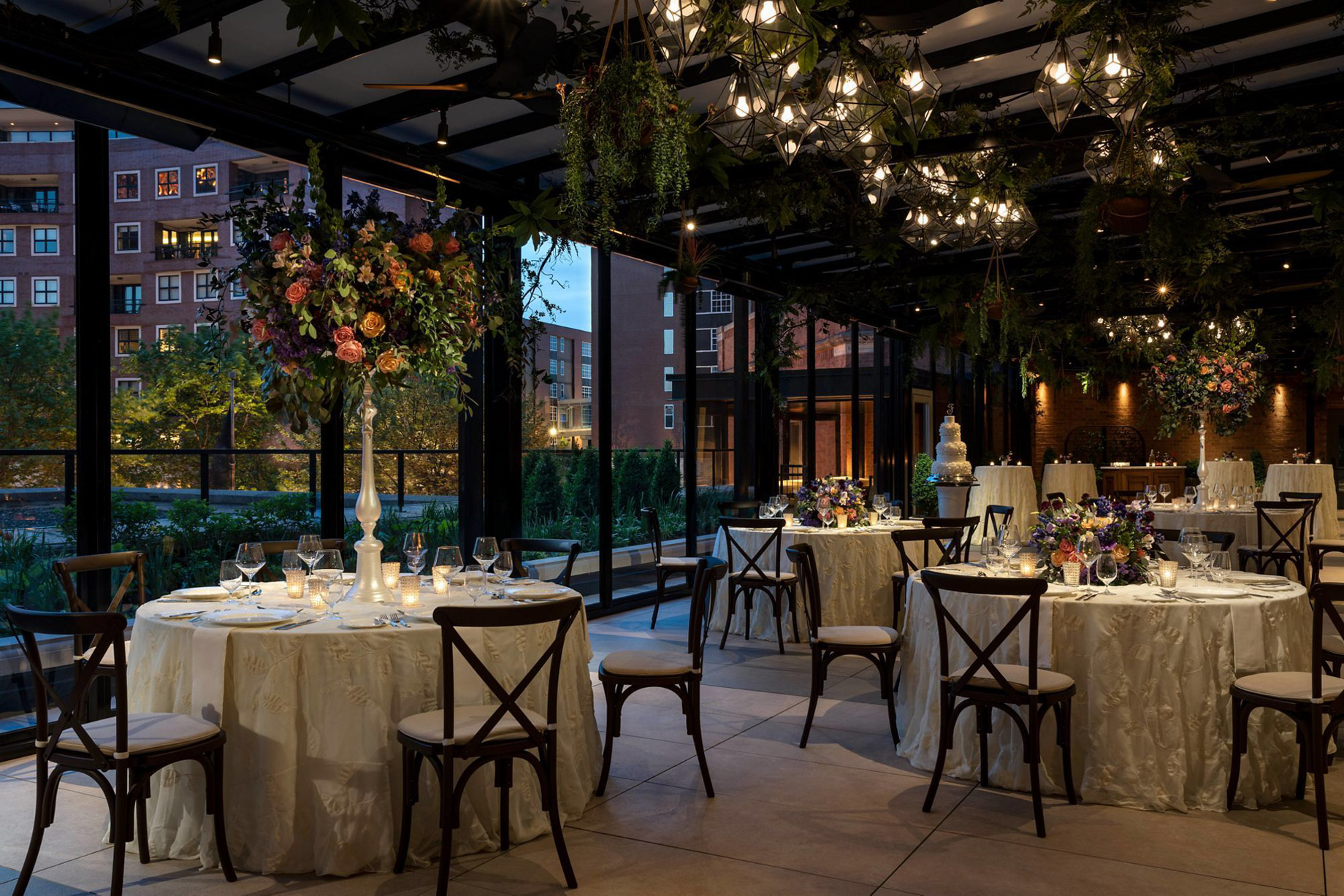 The Ritz-Carlton, St. Louis Hotel – St. Louis, MO, USA – The Solarium Wedding Reception