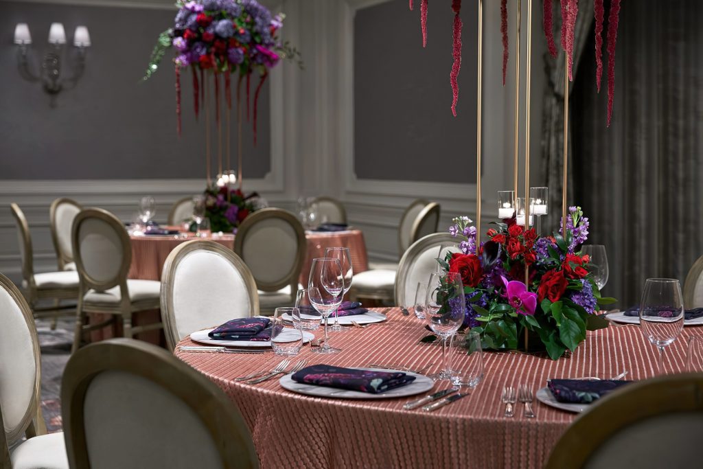 The Ritz-Carlton, Atlanta Hotel - Atlanta, GA, USA - Grand Ballroom Tables
