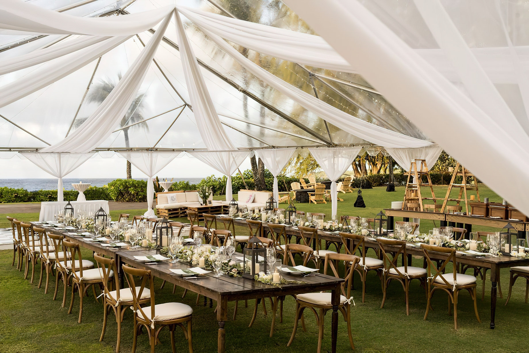 The Ritz-Carlton, Amelia Island Resort - Fernandina Beach, FL, USA - Outdoor Wedding Reception