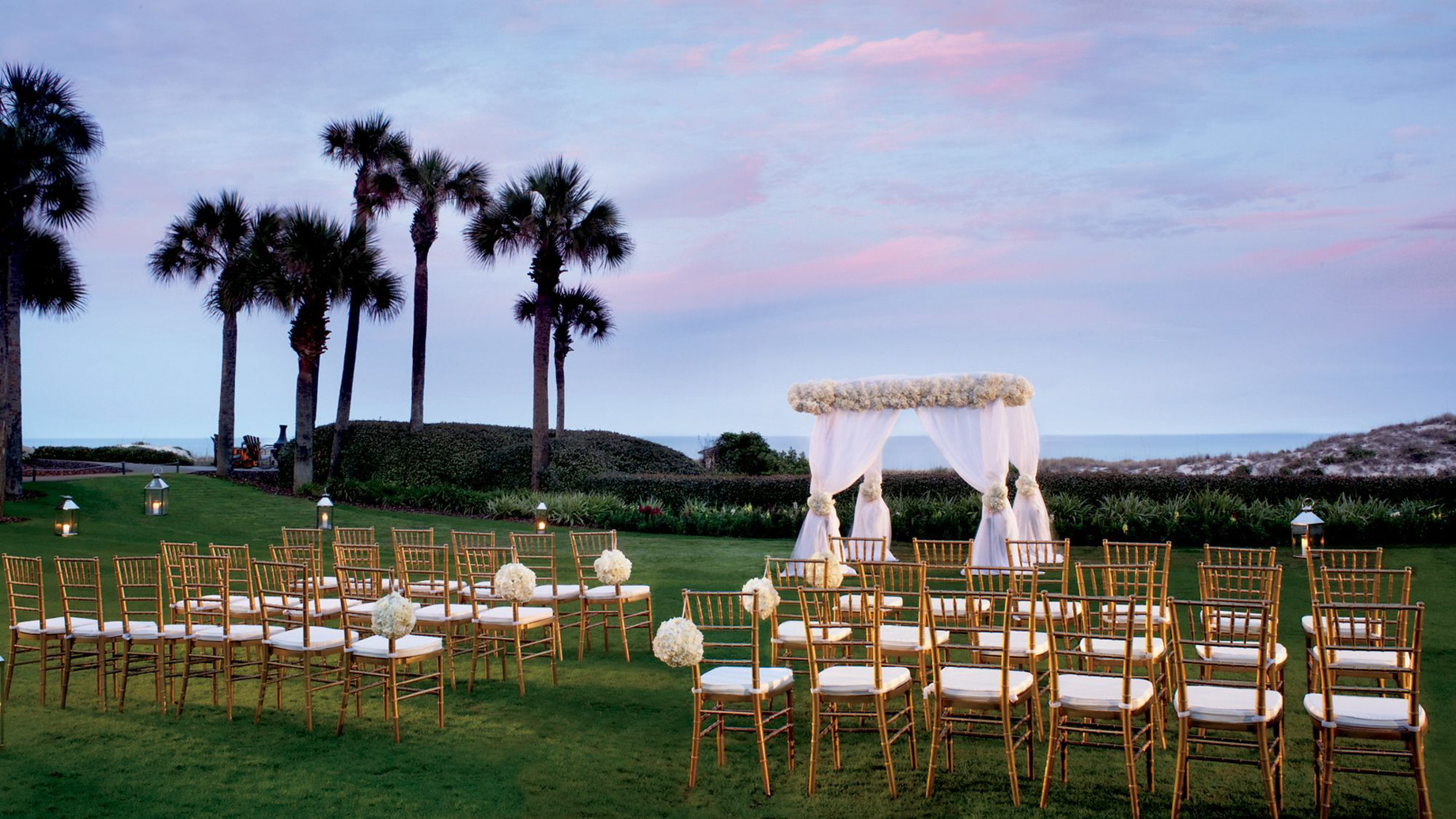 The Ritz-Carlton, Amelia Island Resort – Fernandina Beach, FL, USA – Outdoor Wedding Reception