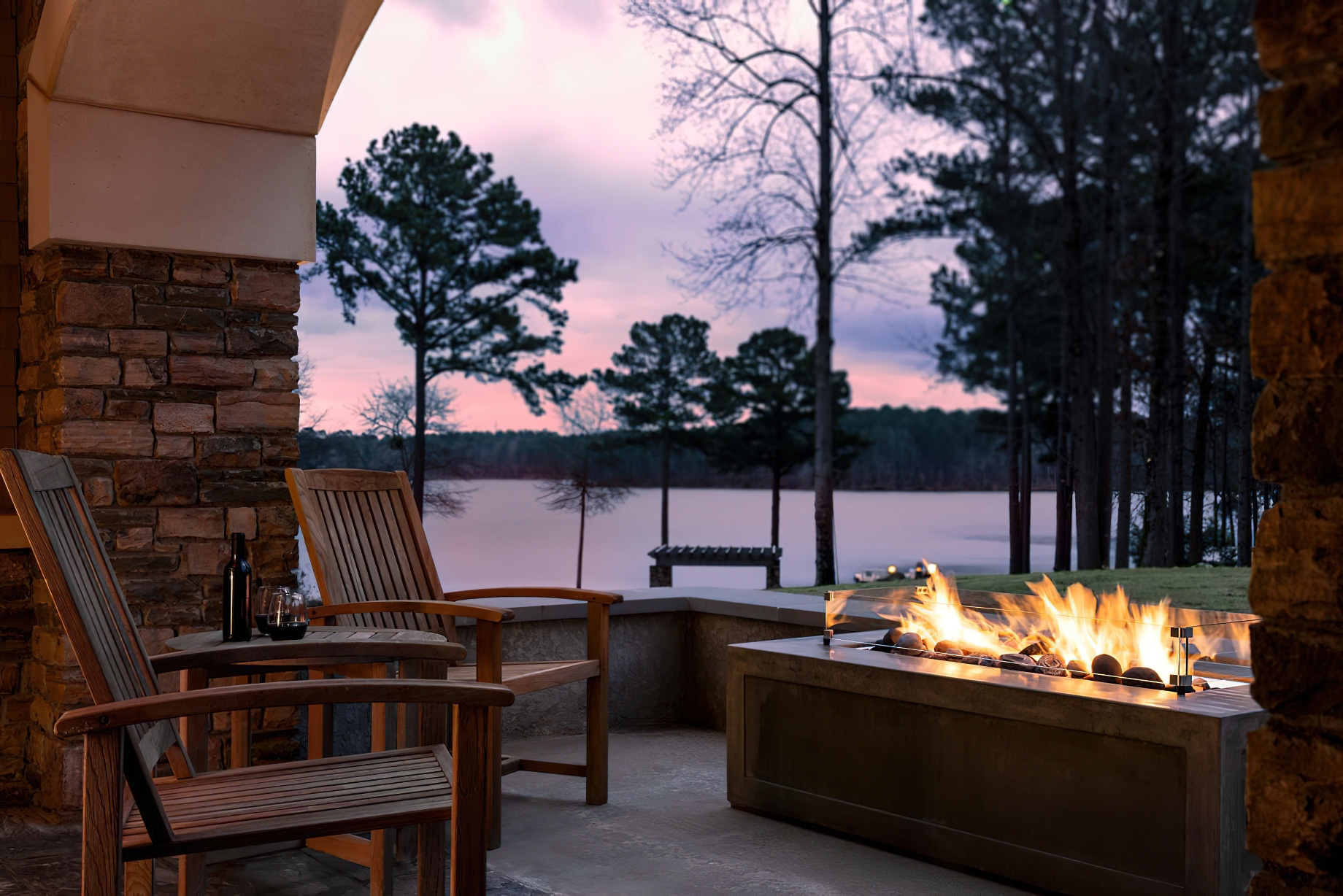 137 – The Ritz-Carlton Reynolds, Lake Oconee Resort – Greensboro, GA, USA – Fireside Patio