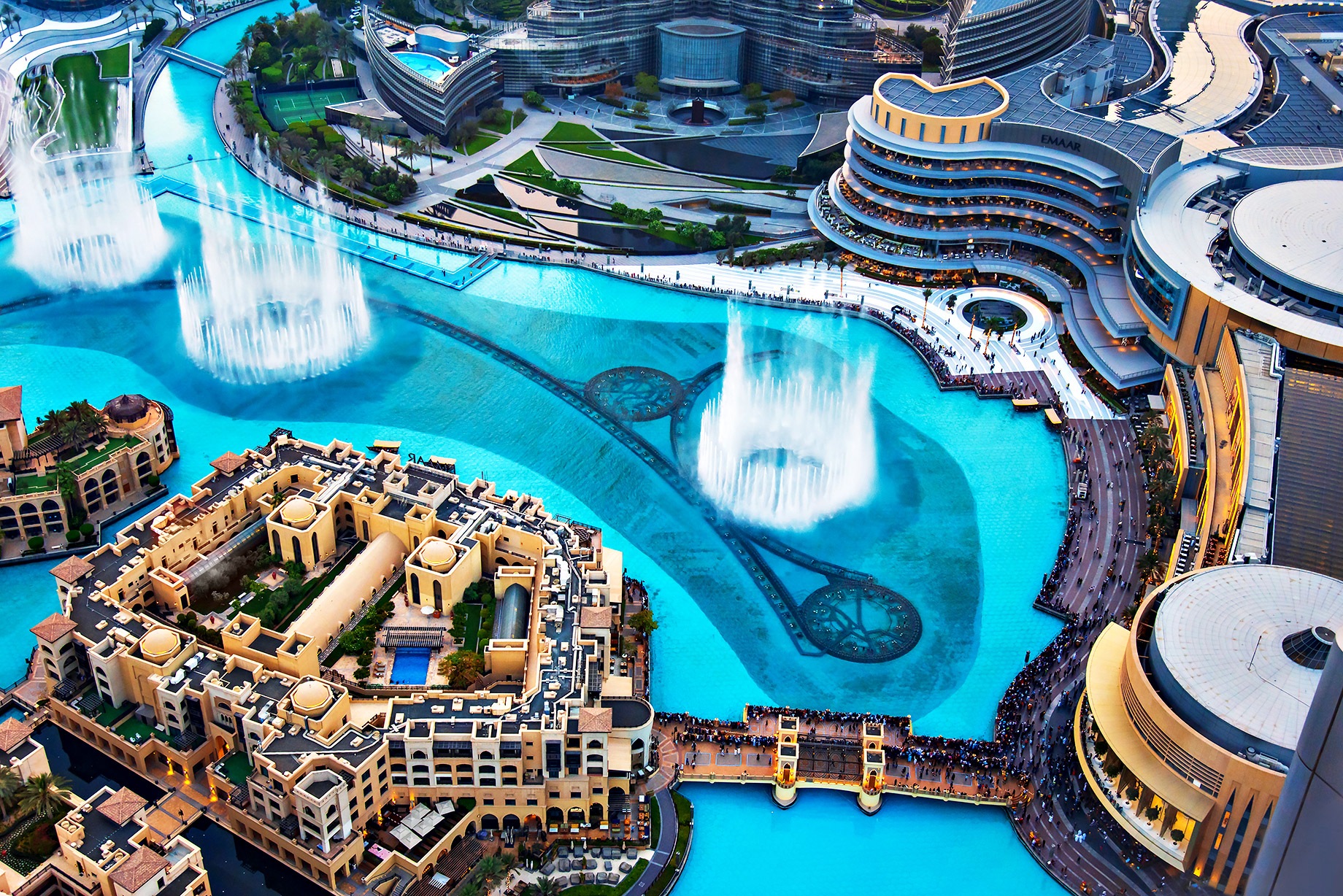 Dubai Mall Fountain