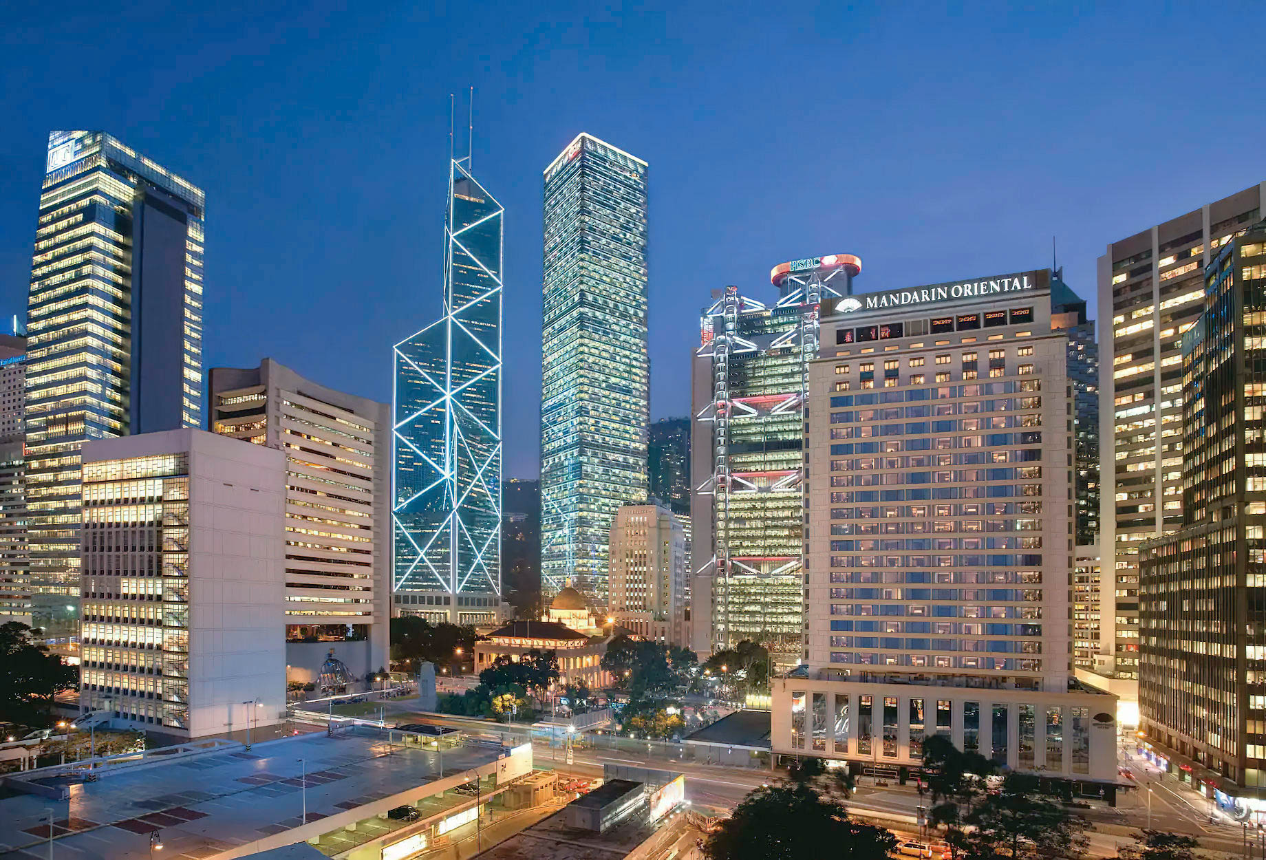 Mandarin Oriental, Hong Kong Hotel – Hong Kong, China – Exterior