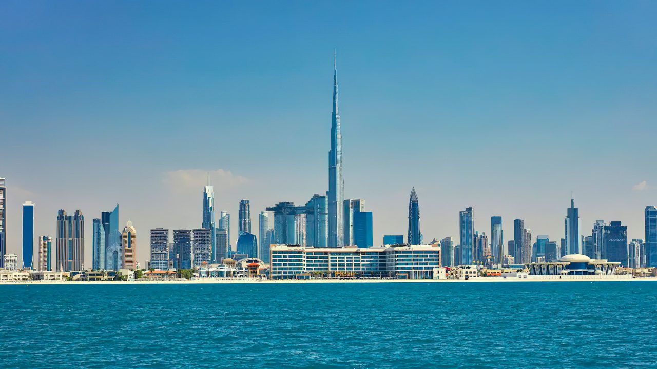 Mandarin Oriental Jumeira, Dubai Resort - Jumeirah, Dubai, UAE - Exterior Ocean View Cityscape