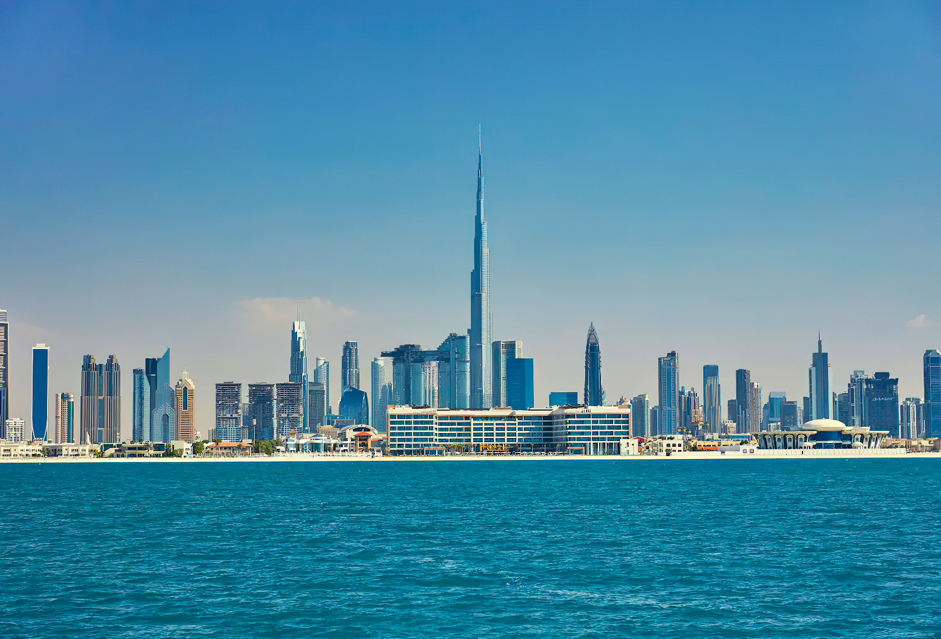 Mandarin Oriental Jumeira, Dubai Resort - Jumeirah, Dubai, UAE - Exterior Ocean View Cityscape