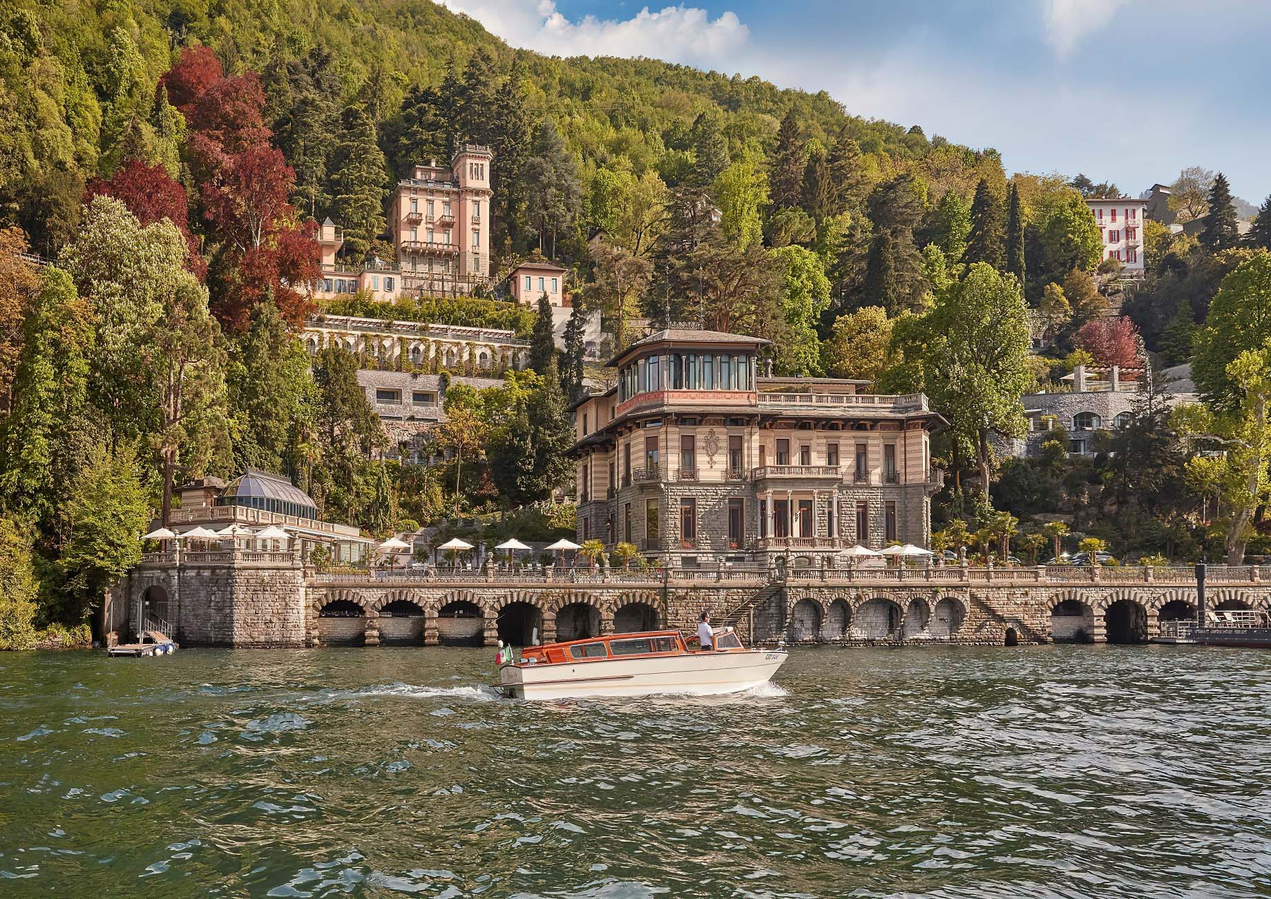 Mandarin Oriental, Lago di Como Hotel - Lake Como, Italy - Exterior Lake View