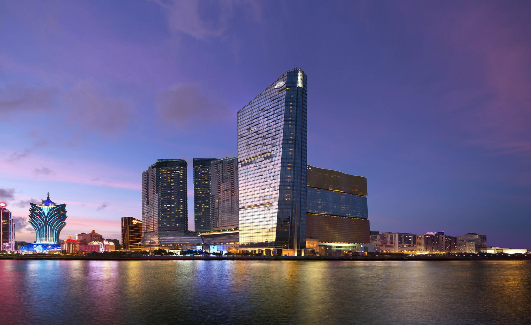 Mandarin Oriental, Macau Hotel – Macau, China – Exterior Aerial View