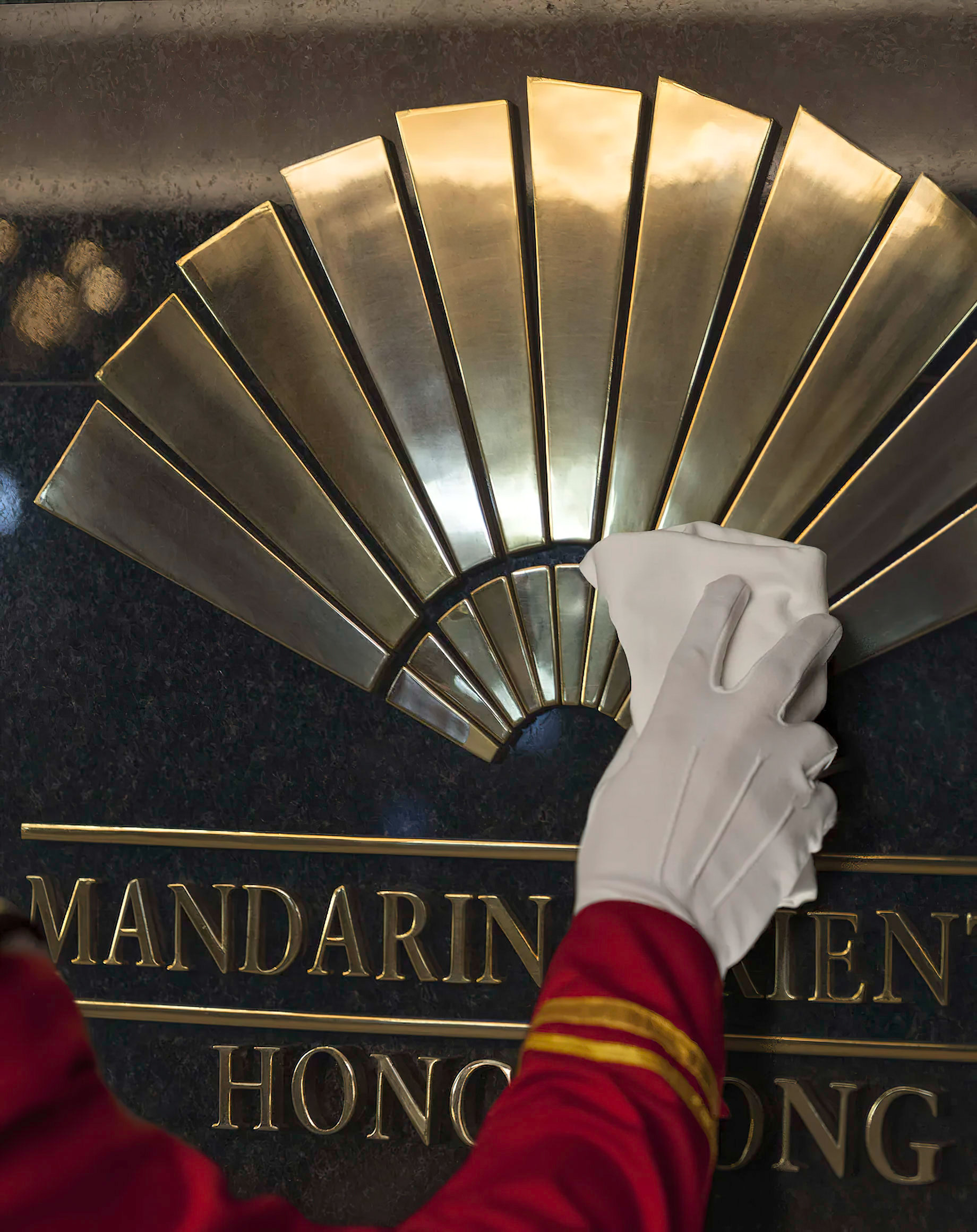 Mandarin Oriental, Hong Kong Hotel – Hong Kong, China – Doorman