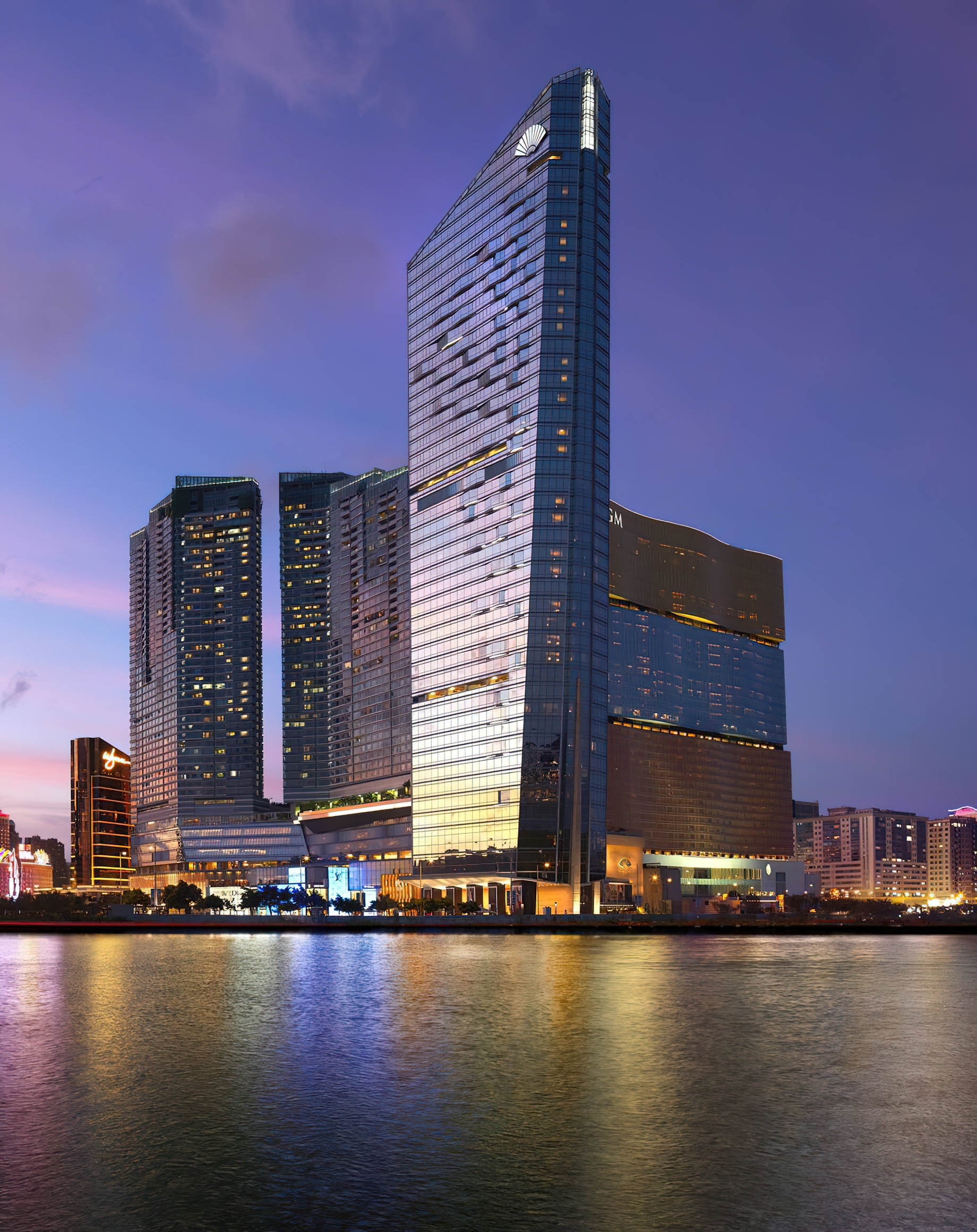 Mandarin Oriental, Macau Hotel - Macau, China - Exterior Aerial View