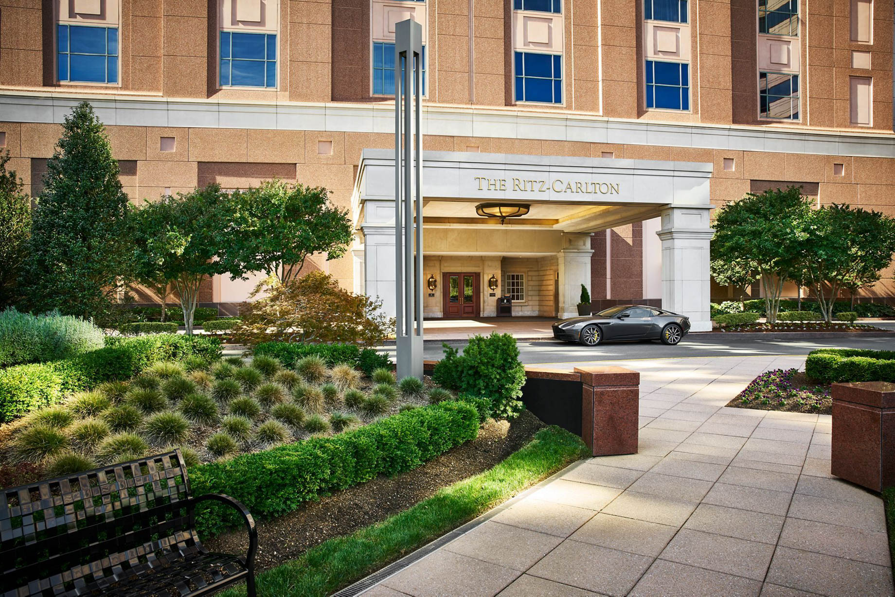 The Ritz-Carlton, Tysons Corner Hotel – McLean, VA, USA – Front Entrance