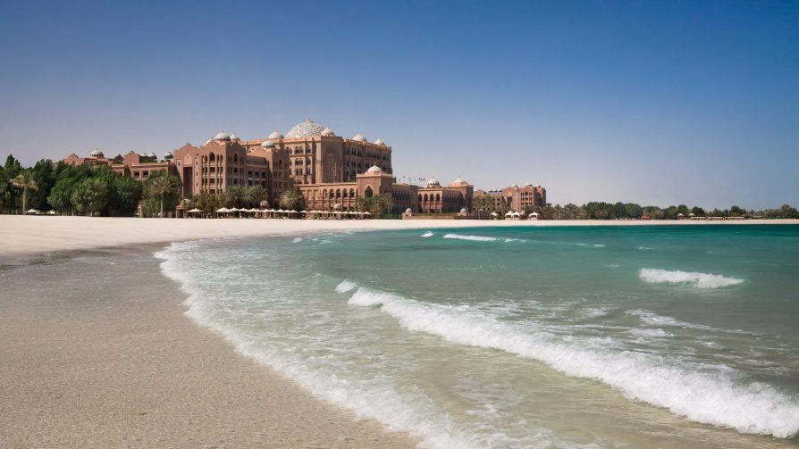 Emirates Palace Abu Dhabi Hotel - Abu Dhabi, UAE - Beach Ocean View