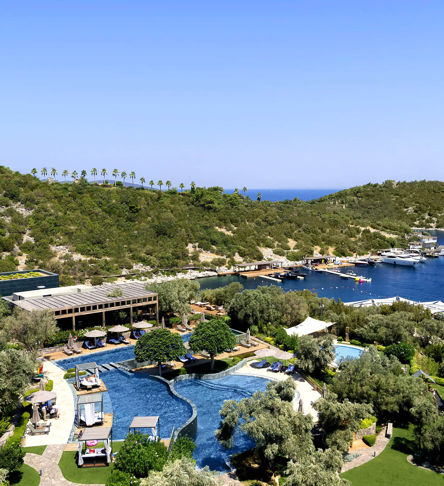 Mandarin Oriental, Bodrum Hotel – Bodrum, Turkey – Aerial View