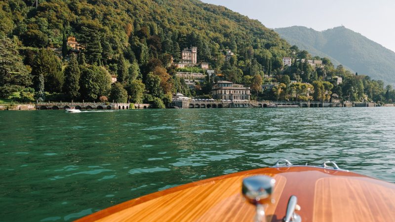 Mandarin Oriental, Lago di Como Hotel - Lake Como, Italy - Lake Como Hotel Boat View