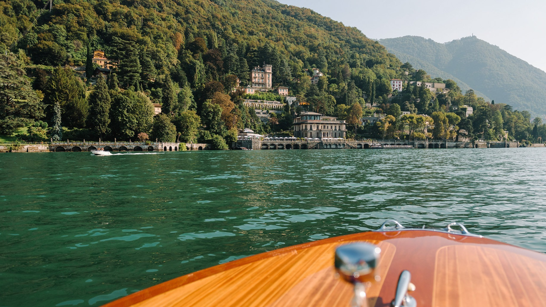 Mandarin Oriental, Lago di Como Hotel – Lake Como, Italy – Lake Como Hotel Boat View